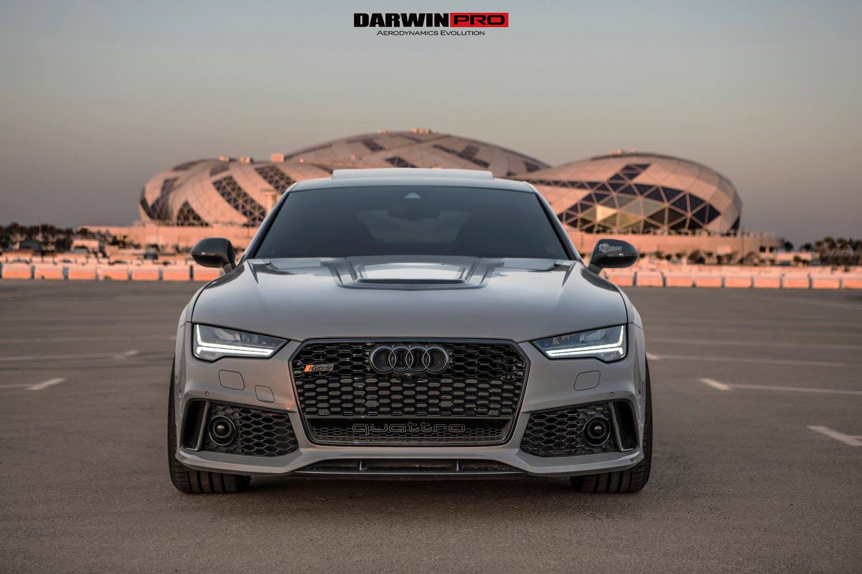 DarwinPRO 2014-2017 Audi A7 & S7 & RS7 BKSS Style Hood - DarwinPRO Aerodynamics