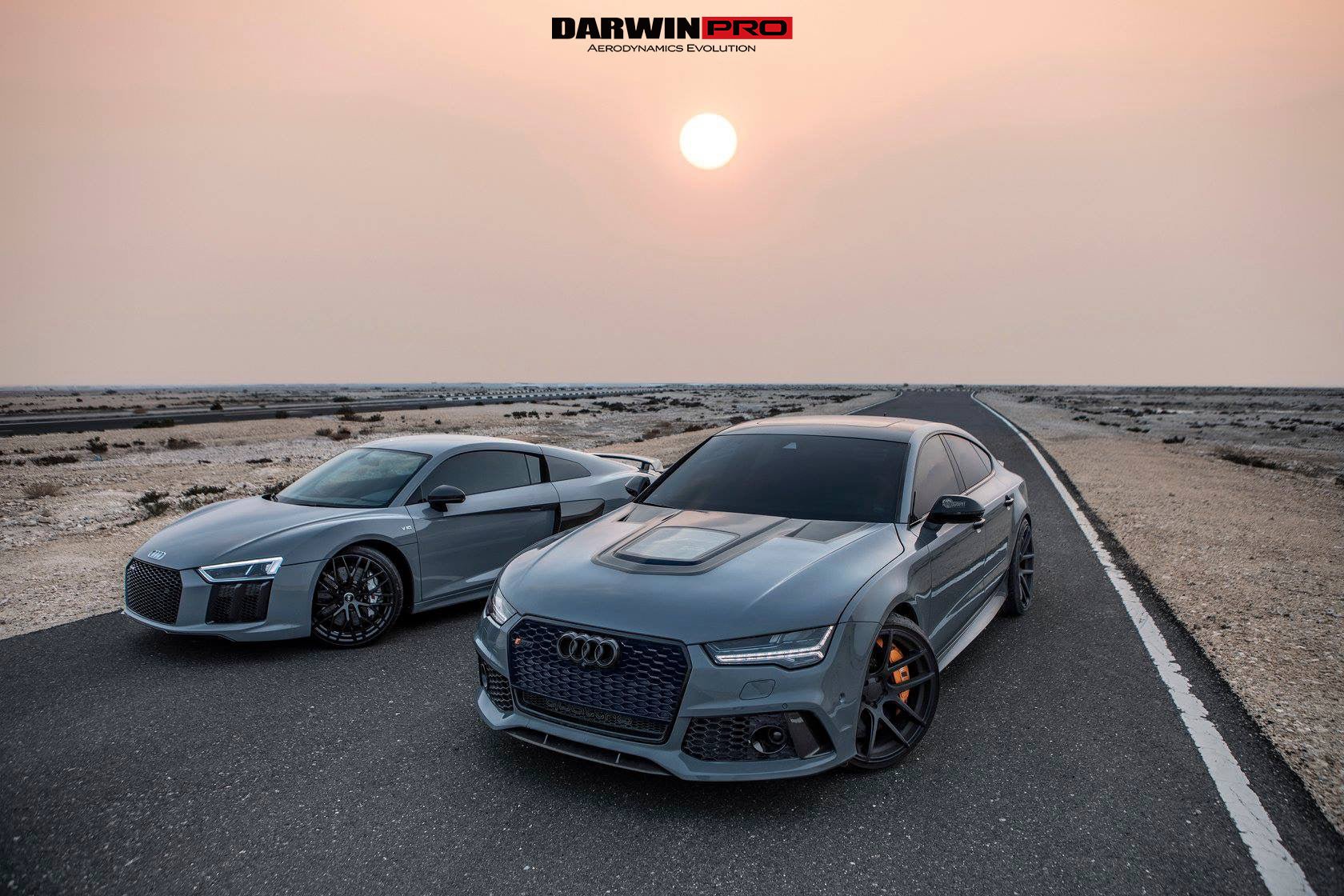 DarwinPRO 2014-2017 Audi A7 & S7 & RS7 BKSS Style Hood - DarwinPRO Aerodynamics