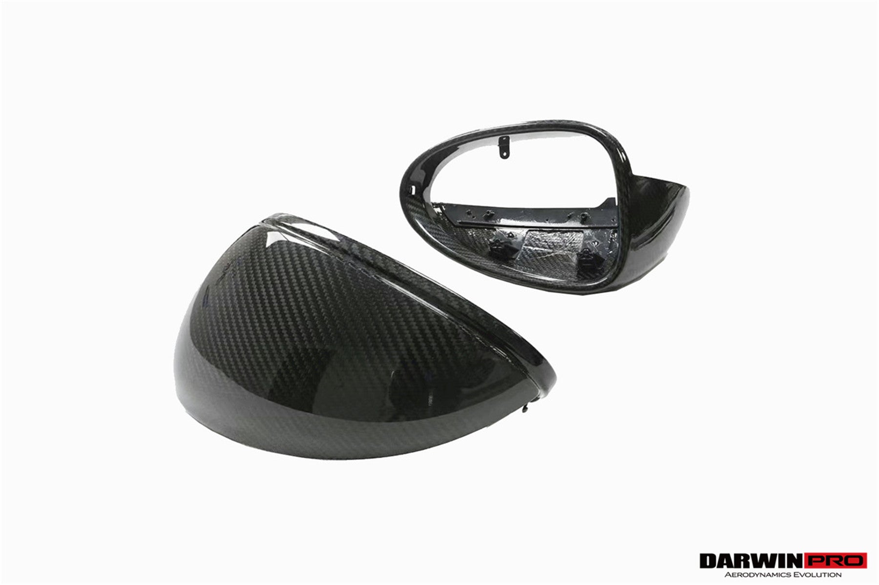Porsche Macan 95B Dry Carbon Fiber Mirror Housing Replacements 2014-2024