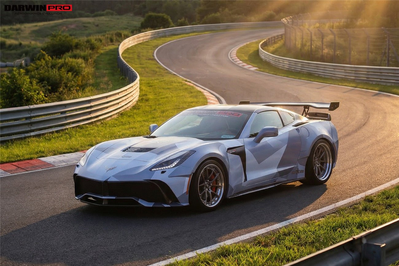 2013-2017 Corvette C7 BKSS Style Front Bumper | Fits Z51, Grand Sport, Z06 - DarwinPRO Aerodynamics