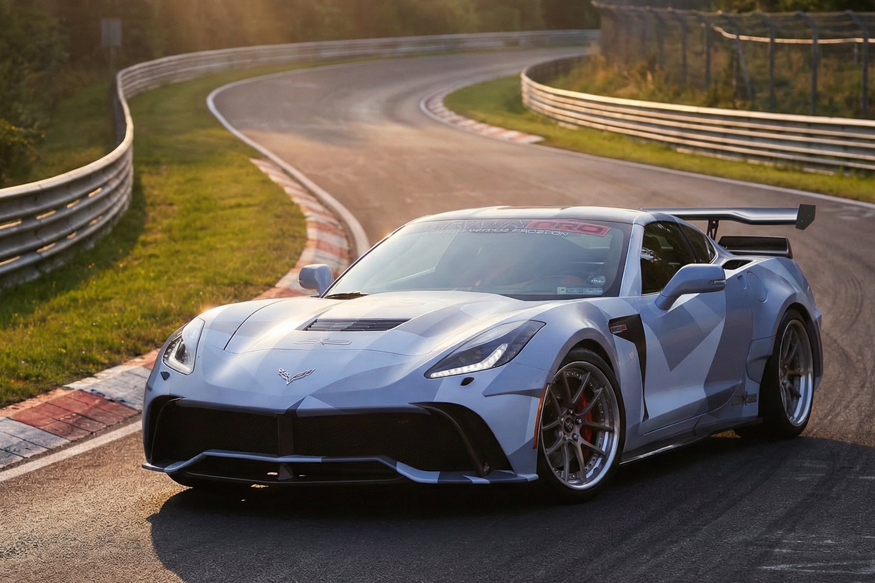 2013-2017 Corvette C7 BKSS Style Front Bumper | Fits Z51, Grand Sport, Z06 - DarwinPRO Aerodynamics