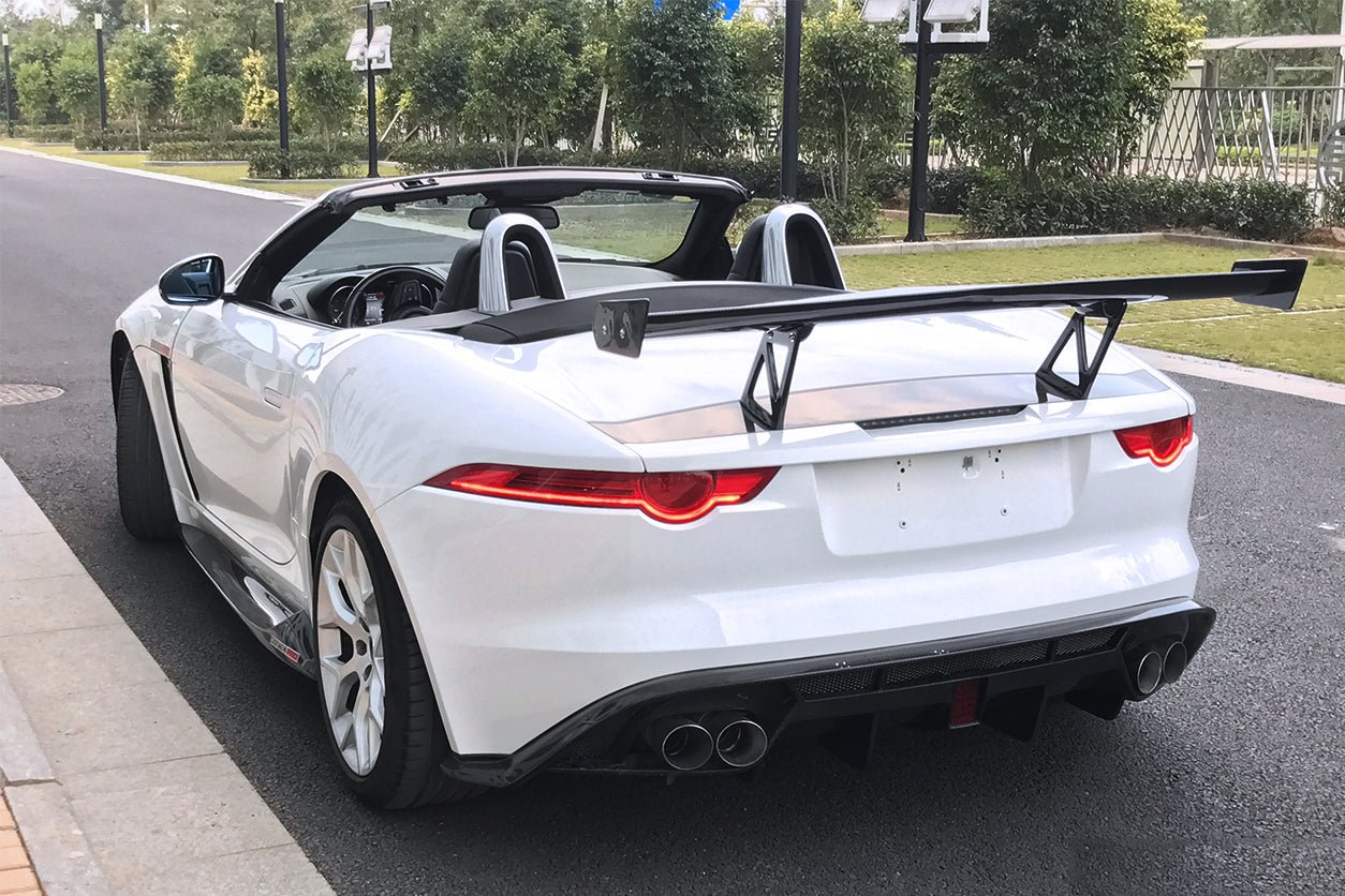 DarwinPRO 2013-2017 Jaguar F-Type Convertible IMP Performance Trunk Spoiler - DarwinPRO Aerodynamics