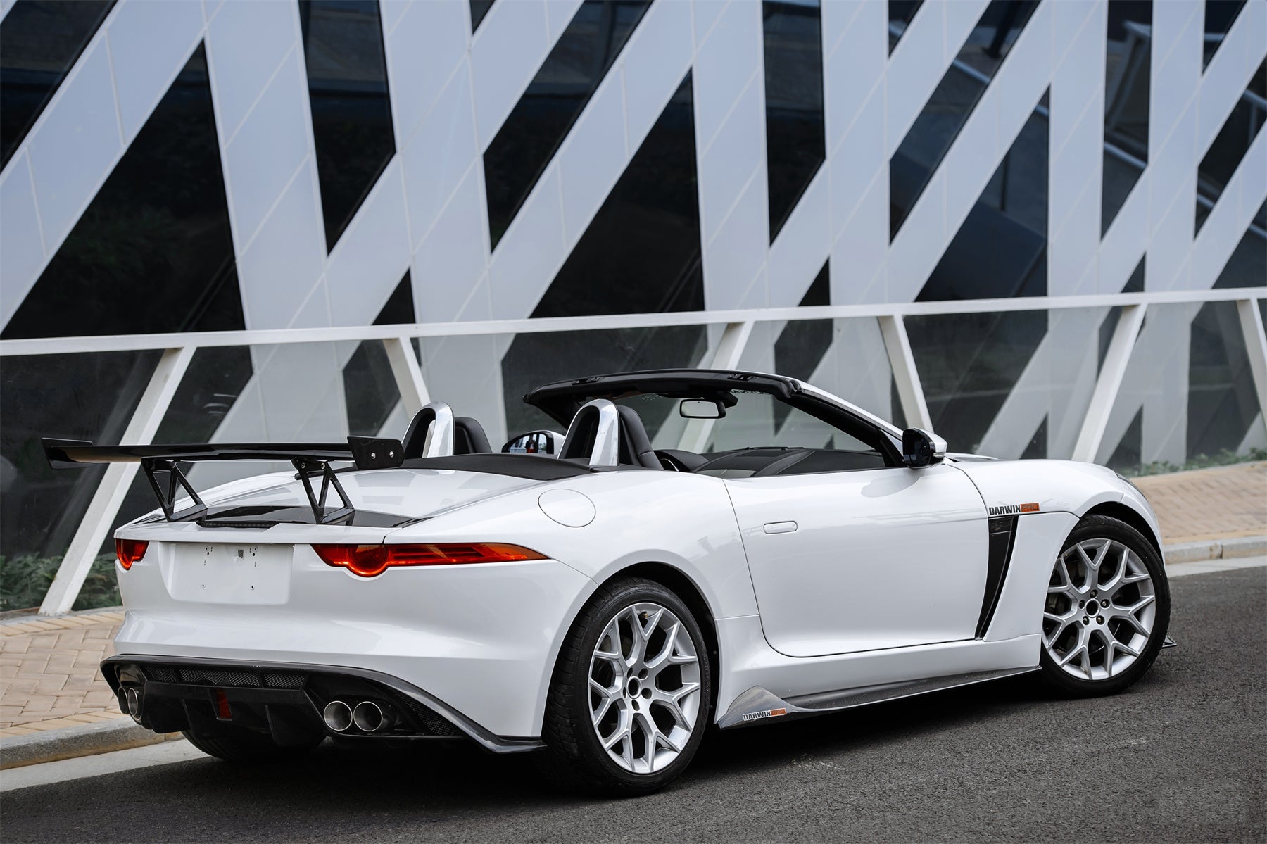 2013 - 2017 Jaguar F-Type Coupe & Convertible IMP Performance Rear Diffuser