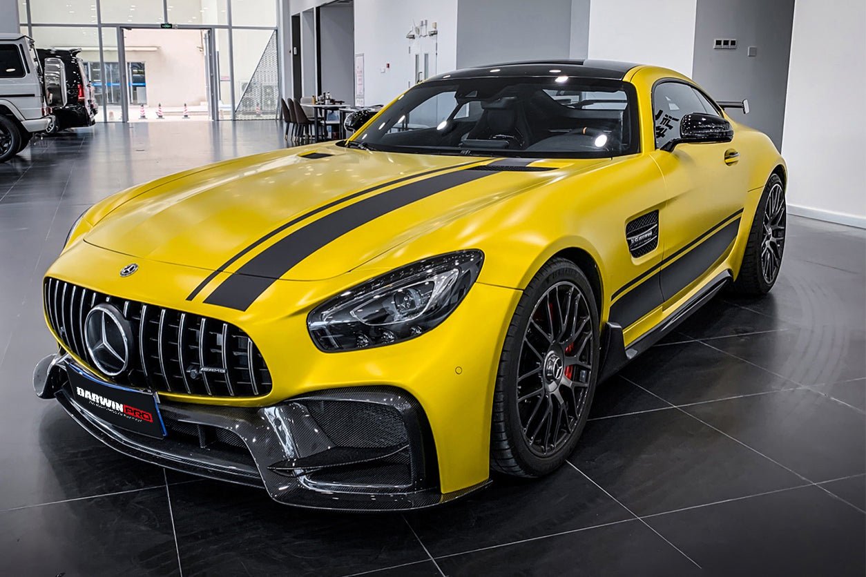 Mercedes-Benz AMG GT GTS GTC IMP Performance Partial Carbon Fiber Front Bumper 2017-2021