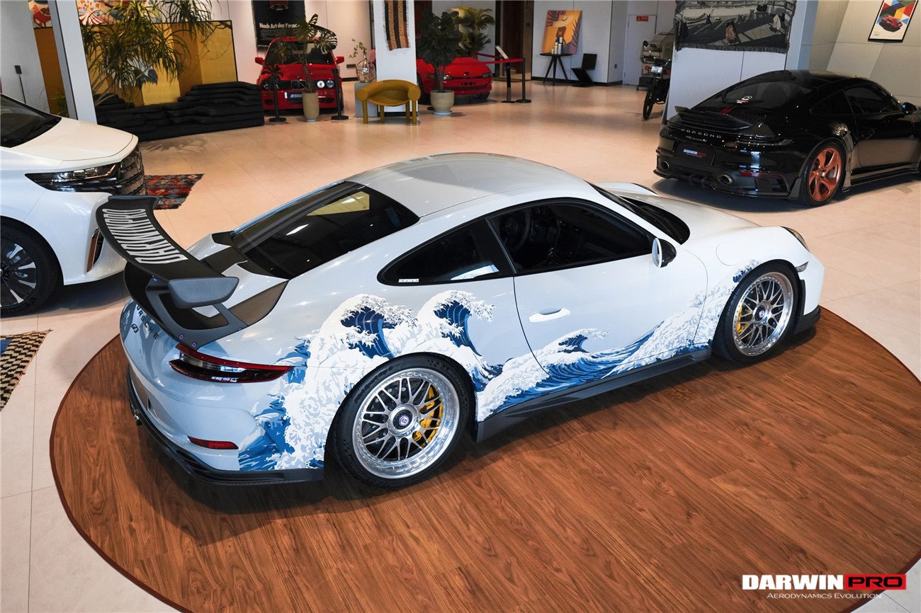 2017 - 2019 Porsche 911 991.2 GT3 Only BKSS Style Carbon Fiber Side Skirts