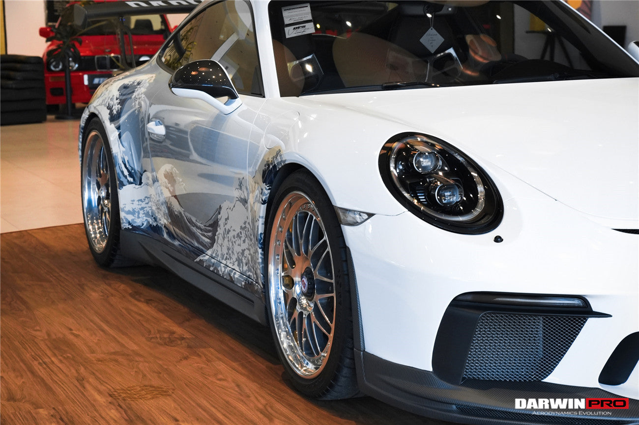 2017 - 2019 Porsche 911 991.2 GT3 Only BKSS Style Carbon Fiber Full Body Soft Kit