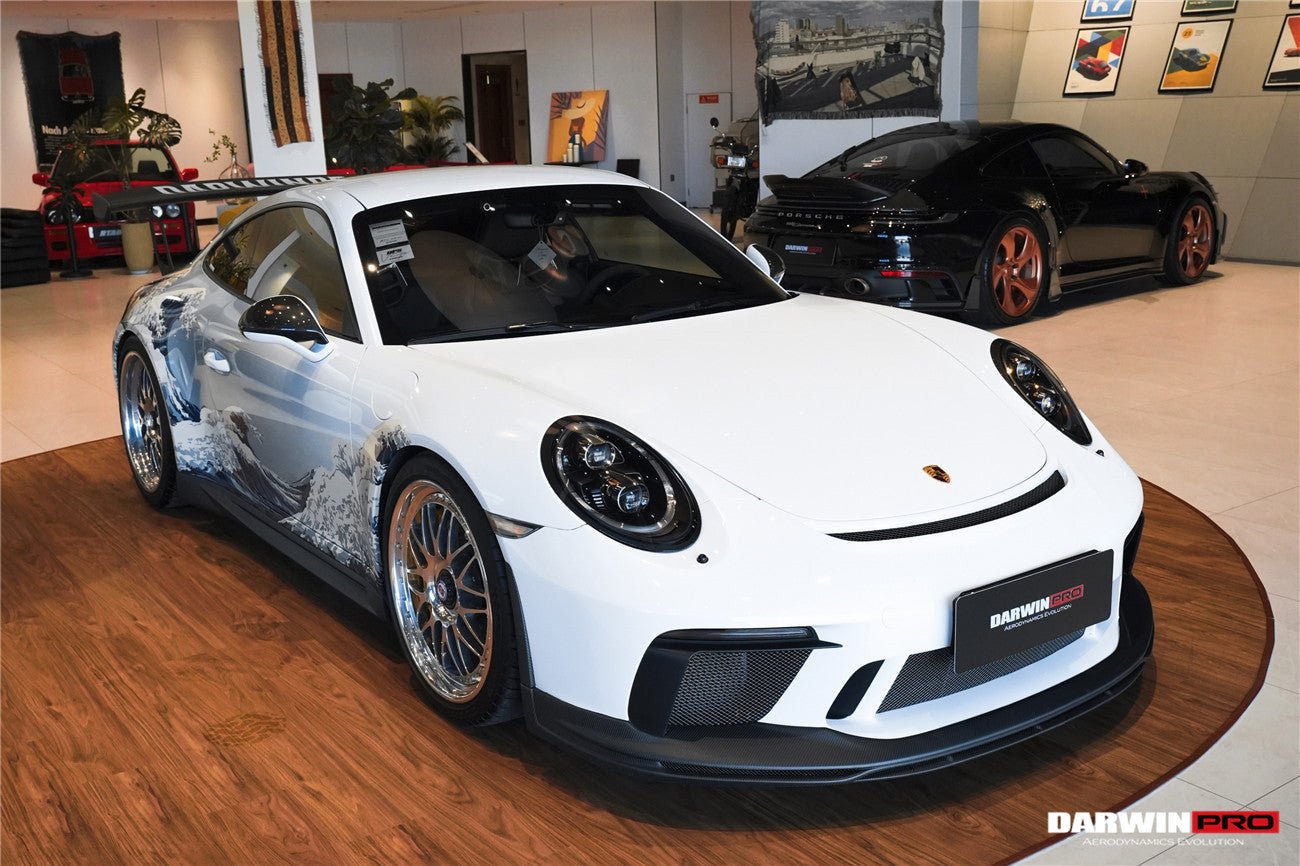 2017 - 2019 Porsche 911 991.2 GT3 Only BKSS Style Carbon Fiber Front lip
