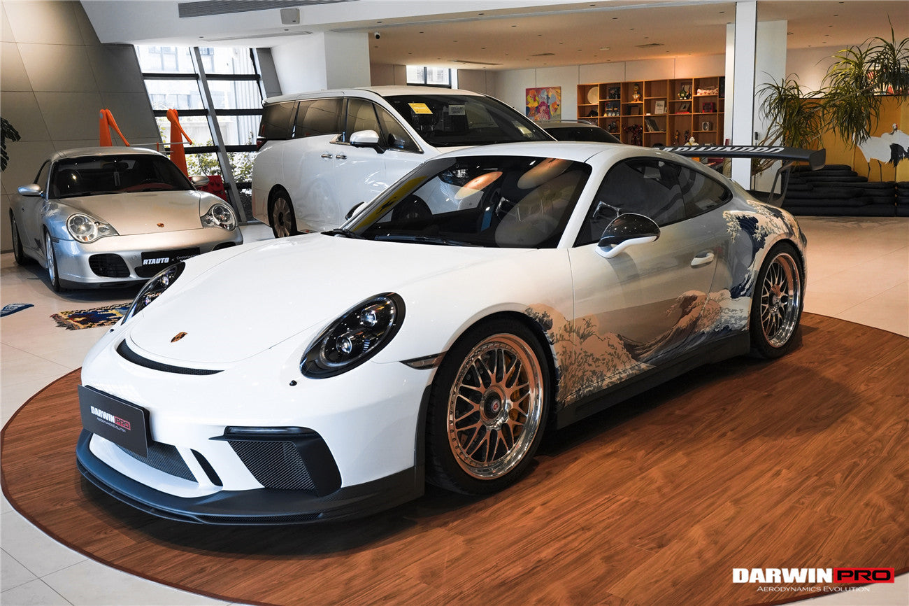 2017 - 2019 Porsche 911 991.2 GT3 Only BKSS Style Carbon Fiber Full Body Soft Kit