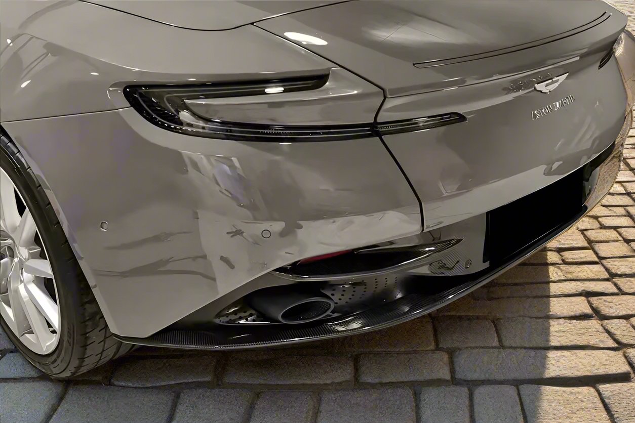 2016 - 2023 Aston Martin DB11 Dry Carbon Fiber Rear Diffuser Lip