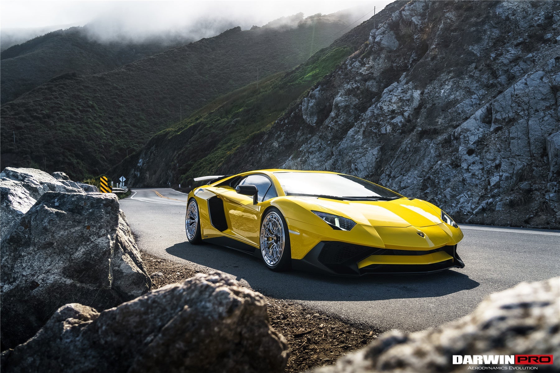2011 - 2021 Lamborghini Aventador LP700 LP740 Coupe & Roadster SV Style Front Bumper