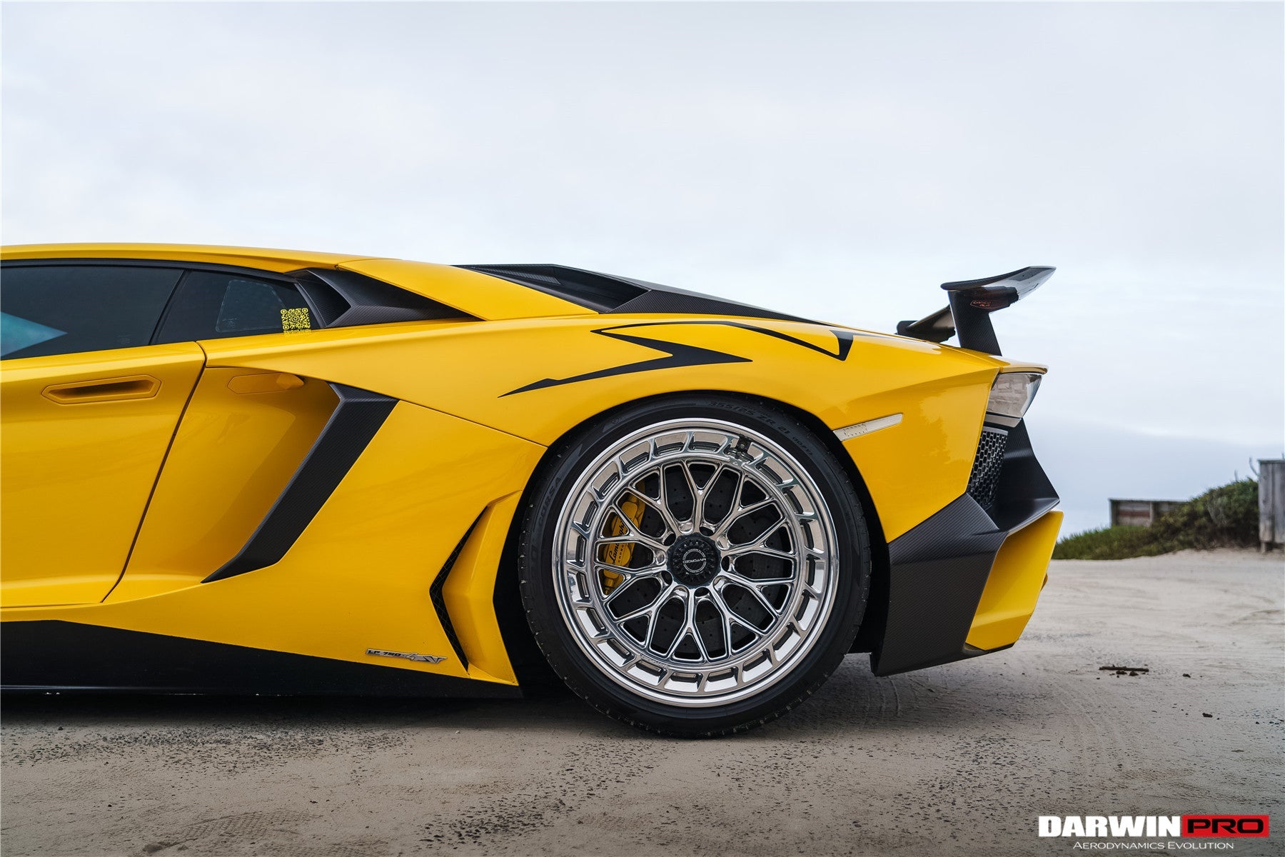 2011 - 2016 Lamborghini Aventador LP700 LP740 Coupe & Roadster SV Style Rear Bumper