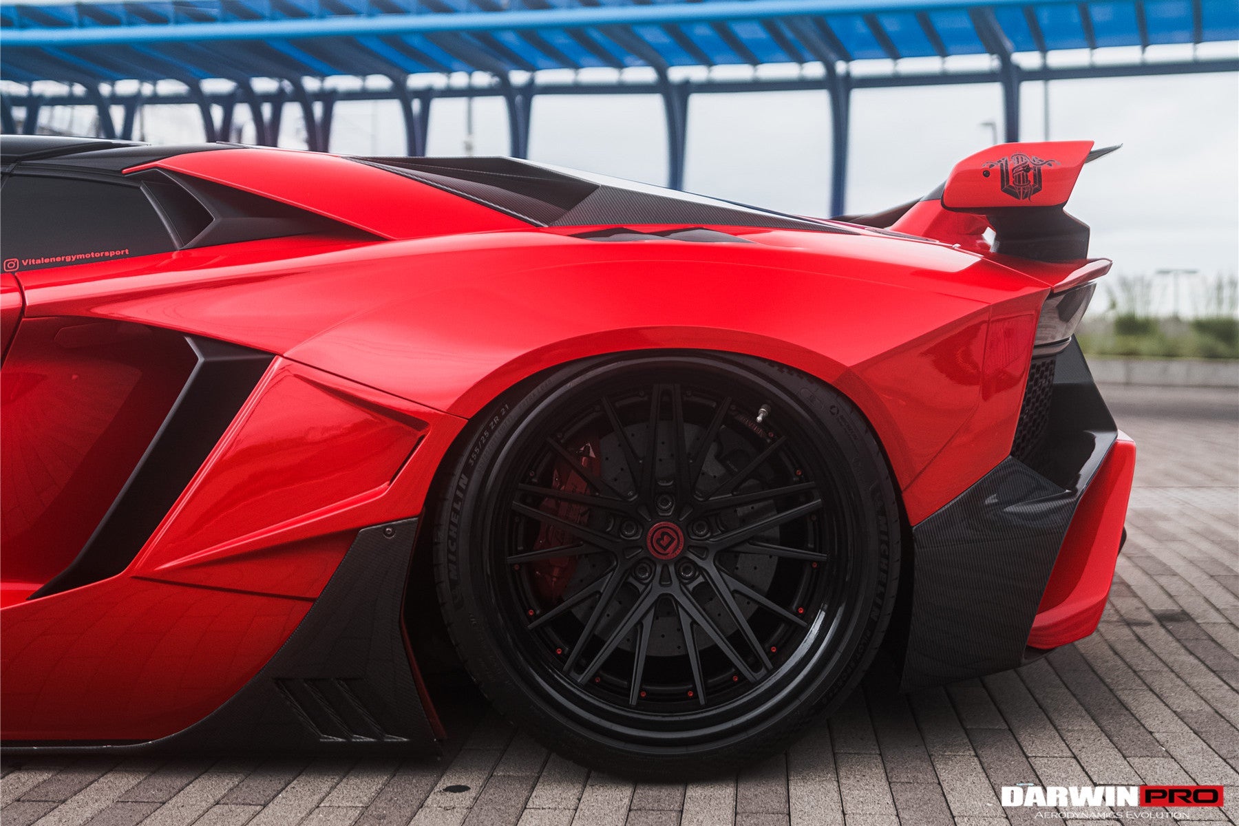 2011 - 2016 Lamborghini Aventador LP700 Roadster SV-BKSSII Style Wide Body Carbon Fiber Aero Full Kit