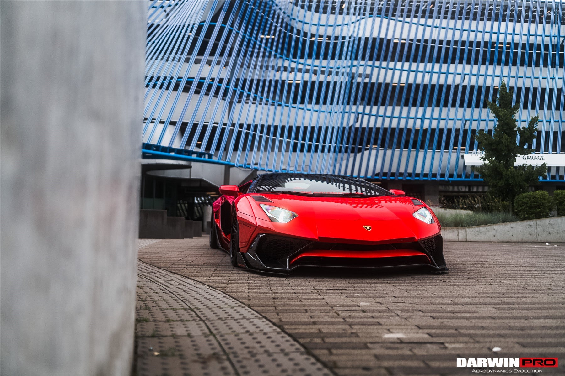 2011 - 2016 Lamborghini Aventador LP700 Coupe SV-BKSSII Style Wide body Carbon Fiber Aero Full Kit
