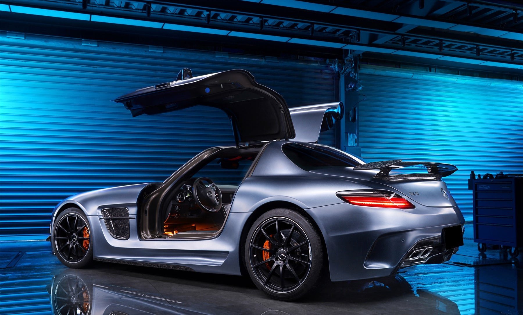 2010 - 2015 Mercedes Benz W197 SLS AMG BKSS Style Full Body Kit (Not Wide Kit)