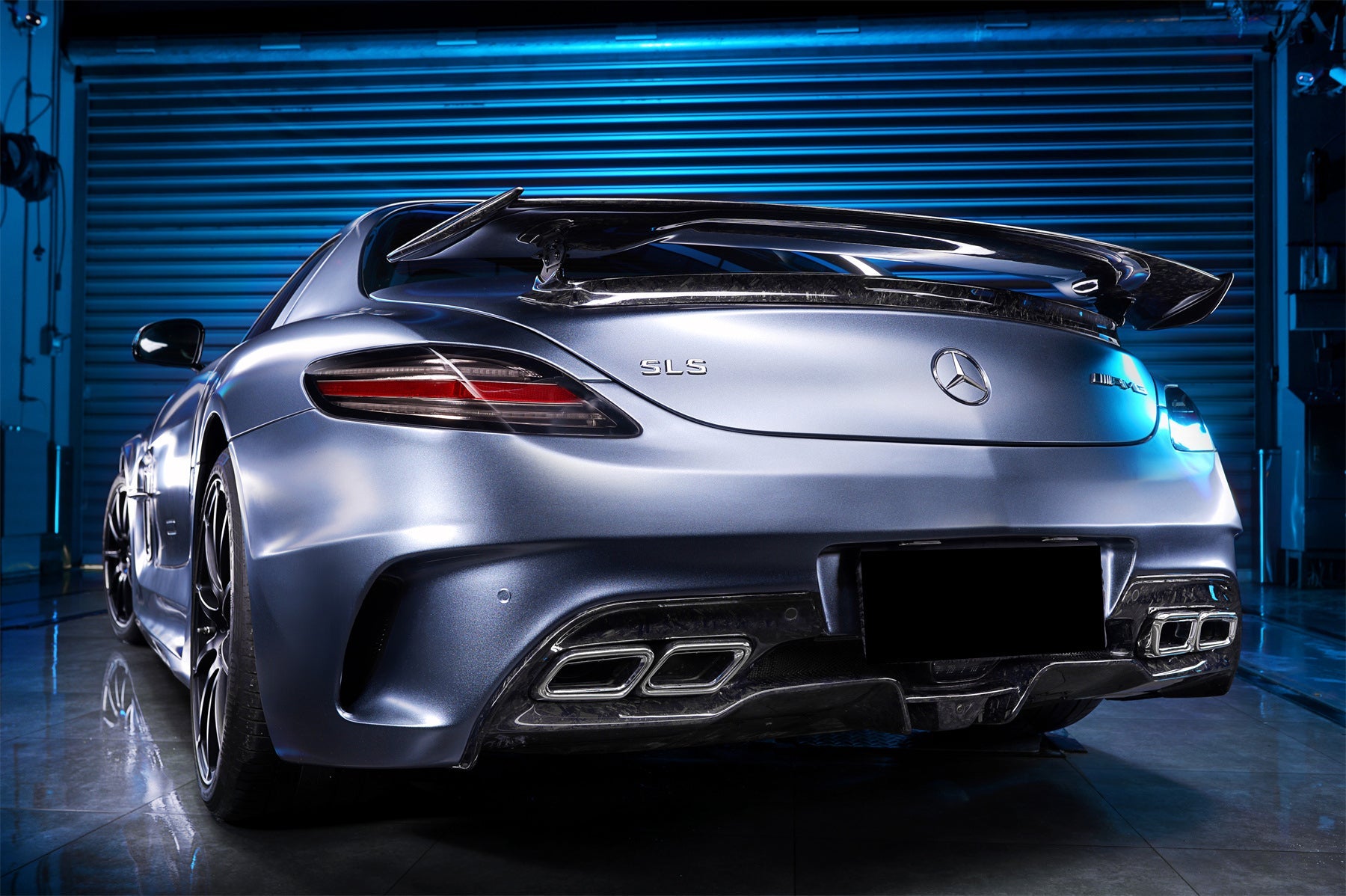 2010 - 2015 Mercedes Benz W197 SLS AMG BKSS Style Rear Bumper