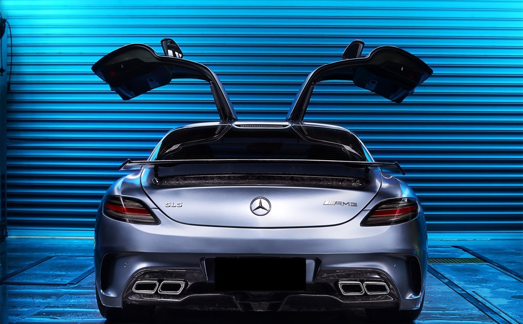 2010 - 2015 Mercedes Benz W197 SLS AMG BKSS Style Full Body Kit (Not Wide Kit)