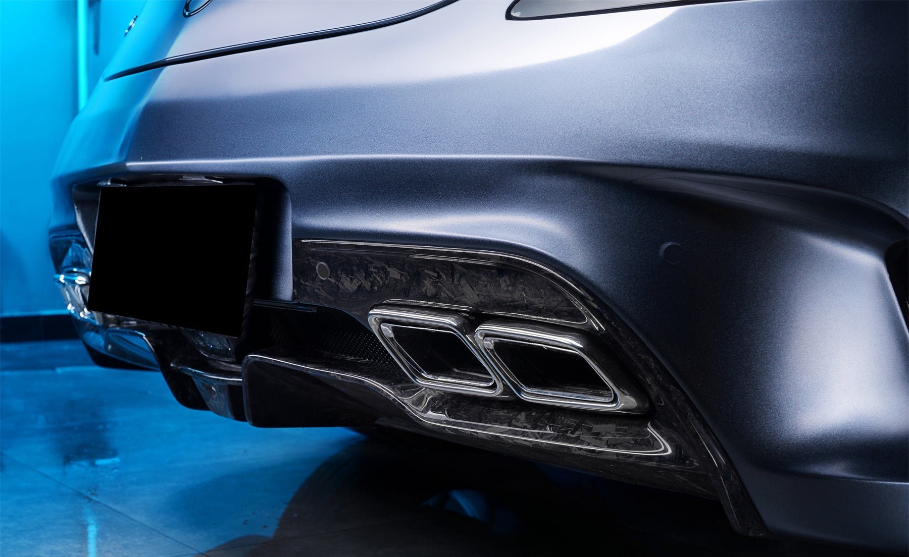 2010 - 2015 Mercedes Benz W197 SLS AMG BKSS Style Rear Bumper