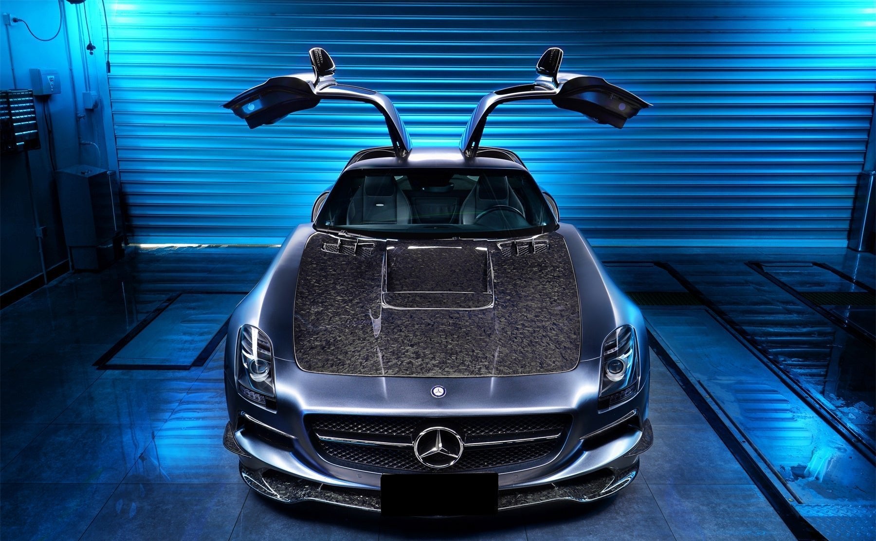 2010 - 2015 Mercedes Benz W197 SLS AMG BKSS Style Front Bumper