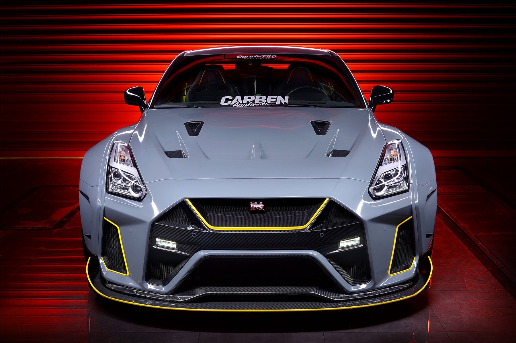 2008 - 2022 Nissan GTR R35 CBA & DBA & EBA BKSSII Style Front Bumper