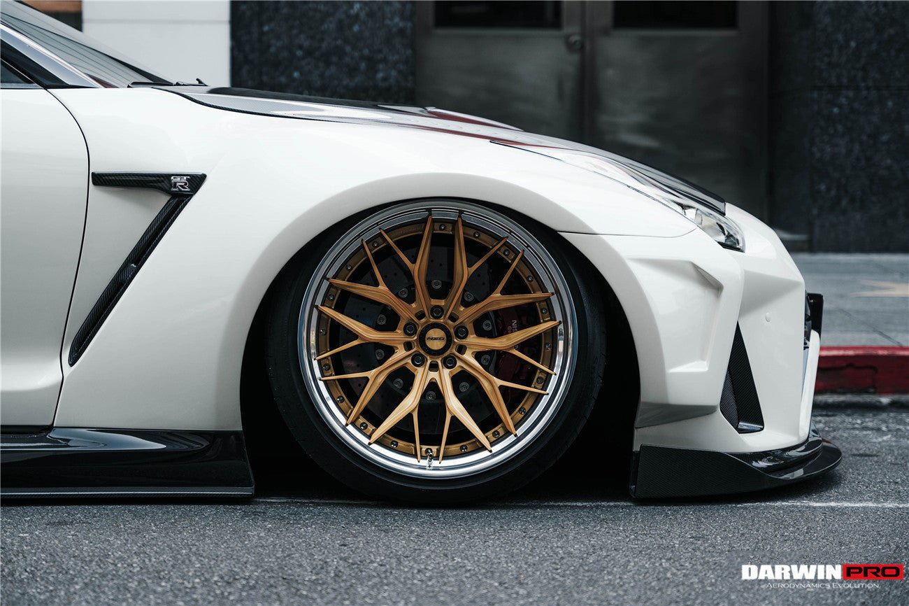 2008 - 2022 Nissan GTR R35 CBA & DBA & EBA BKSSII Style Front Bumper