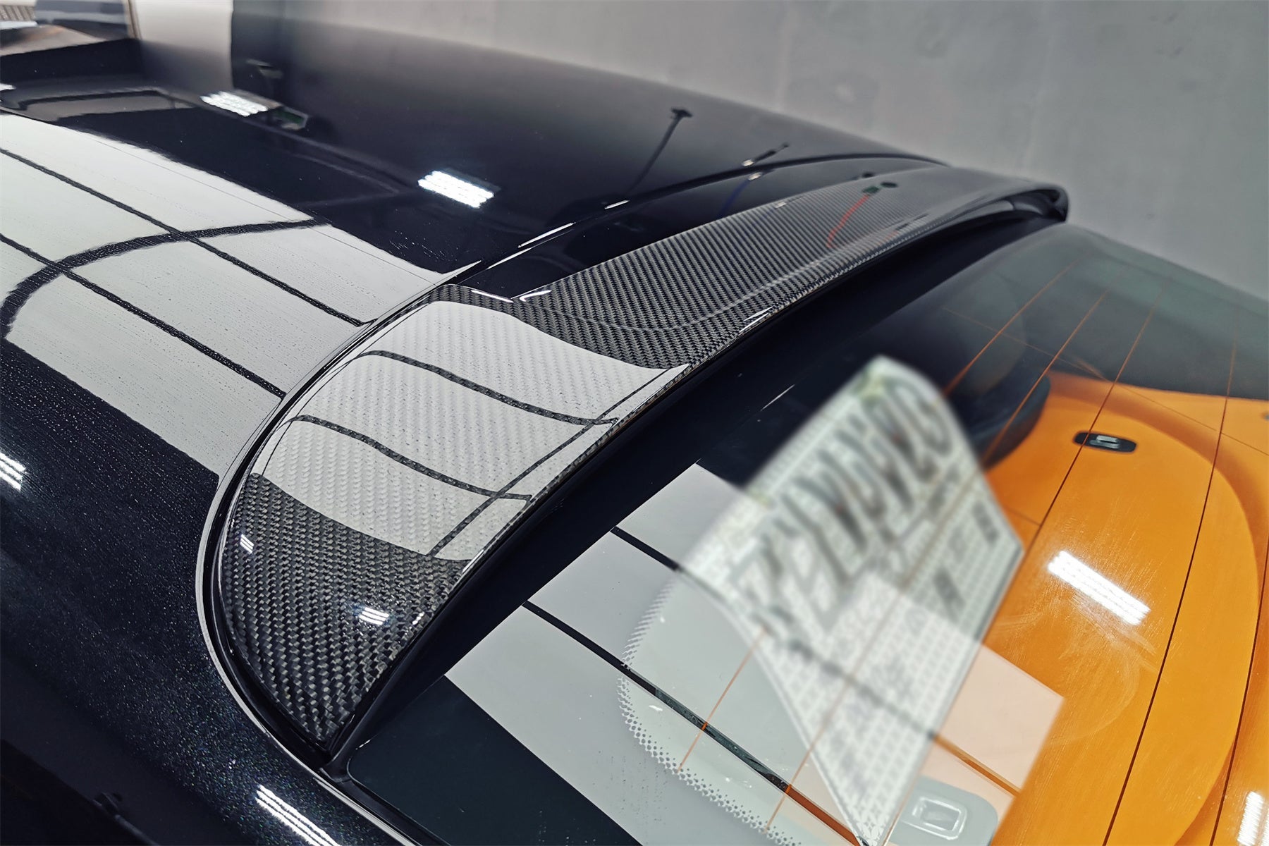 2016 - 2020 Rolls-Royce Wraith BKSS Style Carbon Fiber Roof Spoiler