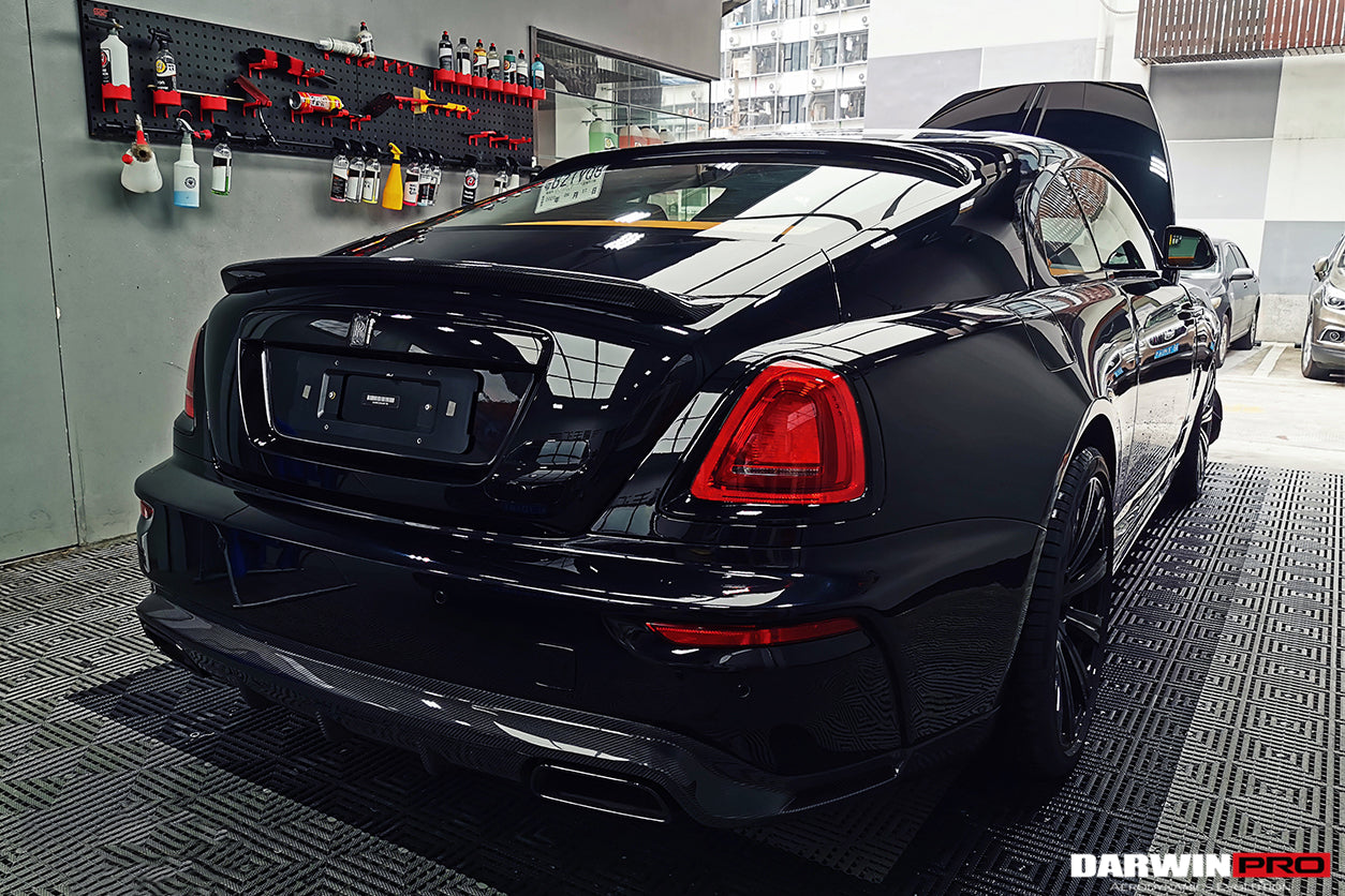 2016 - 2020 Rolls-Royce Wraith BKSS Style Carbon Fiber Roof Spoiler