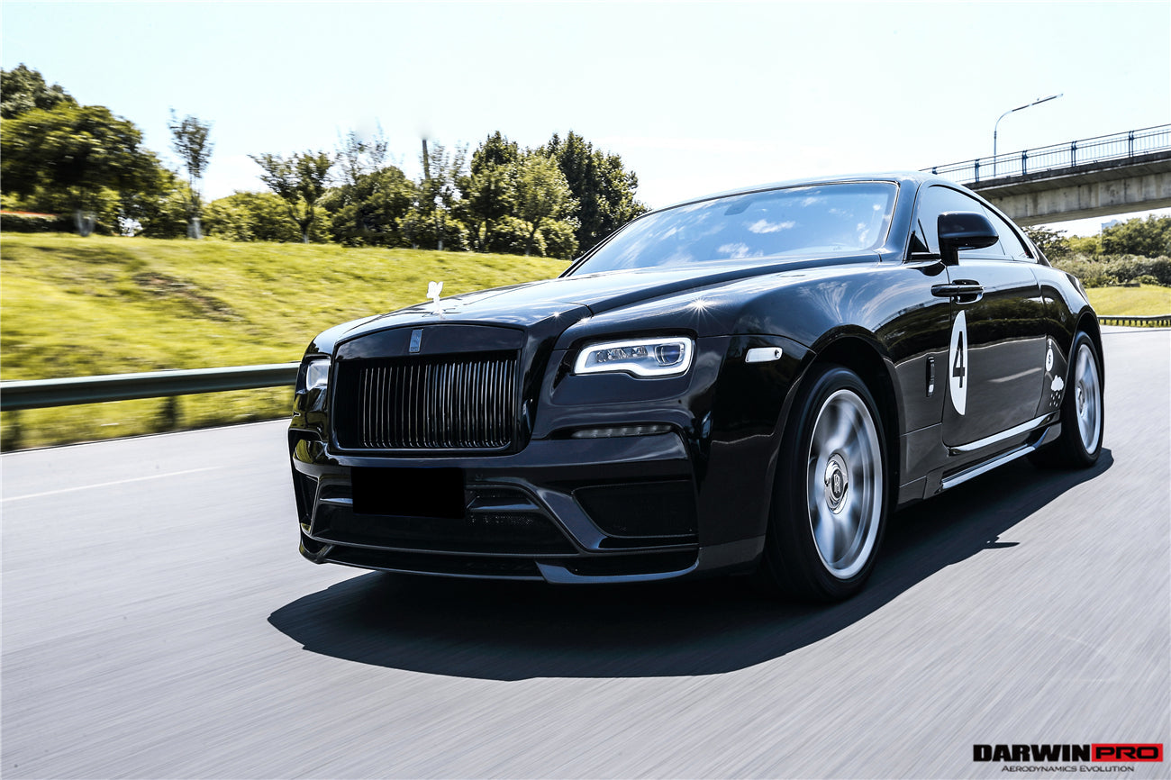 2016 - 2020 Rolls-Royce Wraith BKSS Style Carbon Fiber Side Skirts