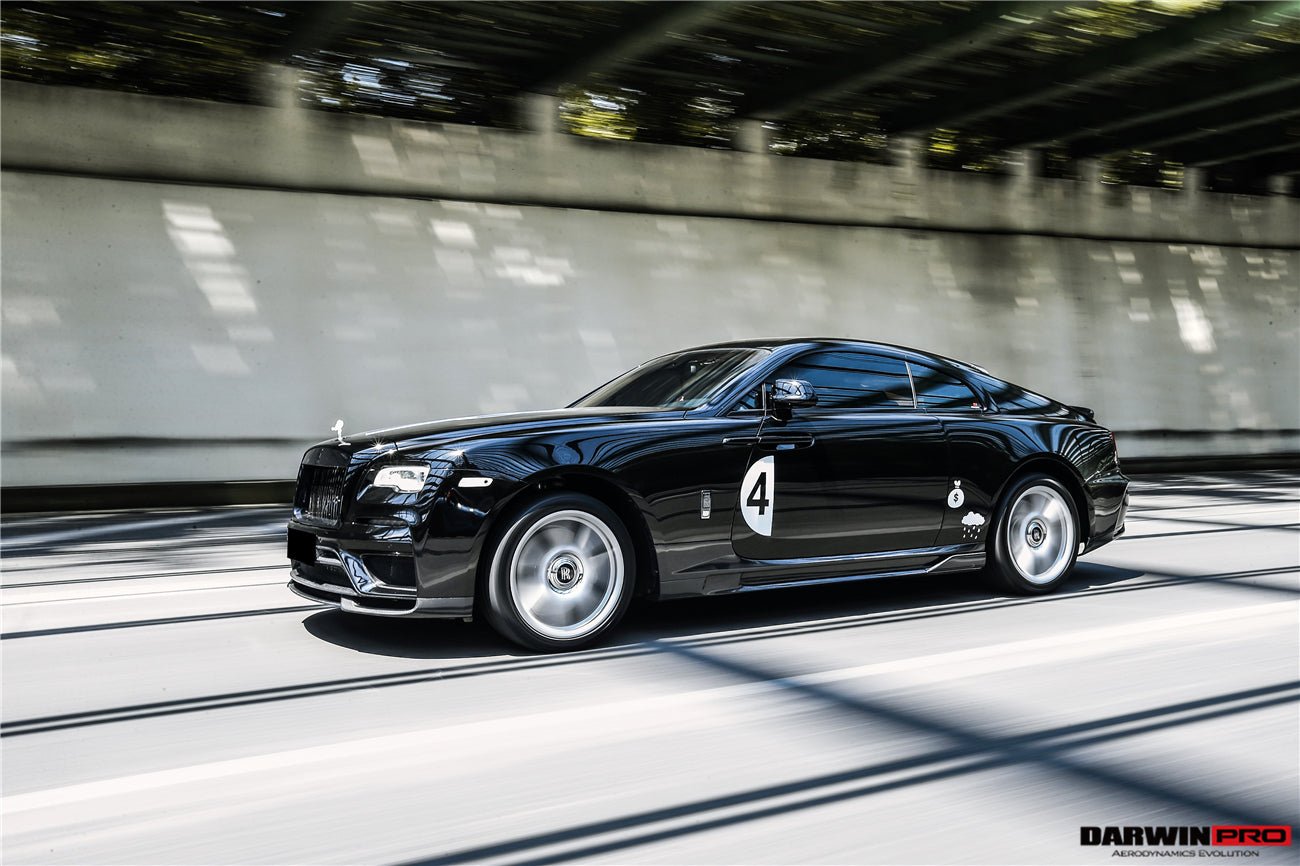 2016 - 2020 Rolls-Royce Wraith BKSS Style Carbon Fiber Side Skirts