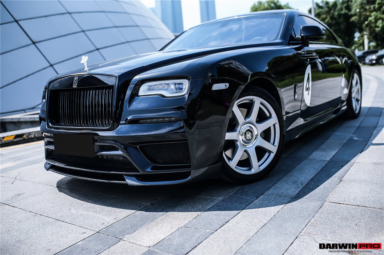 2016 - 2020 Rolls-Royce Wraith BKSS Style Carbon Fiber Side Skirts