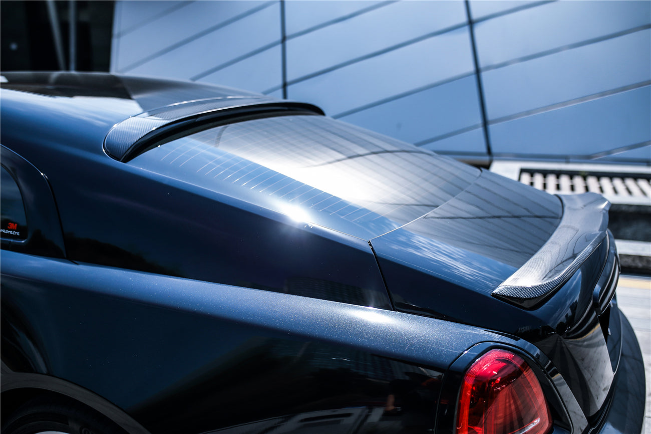 2016 - 2020 Rolls-Royce Wraith BKSS Style Carbon Fiber Trunk Spoiler