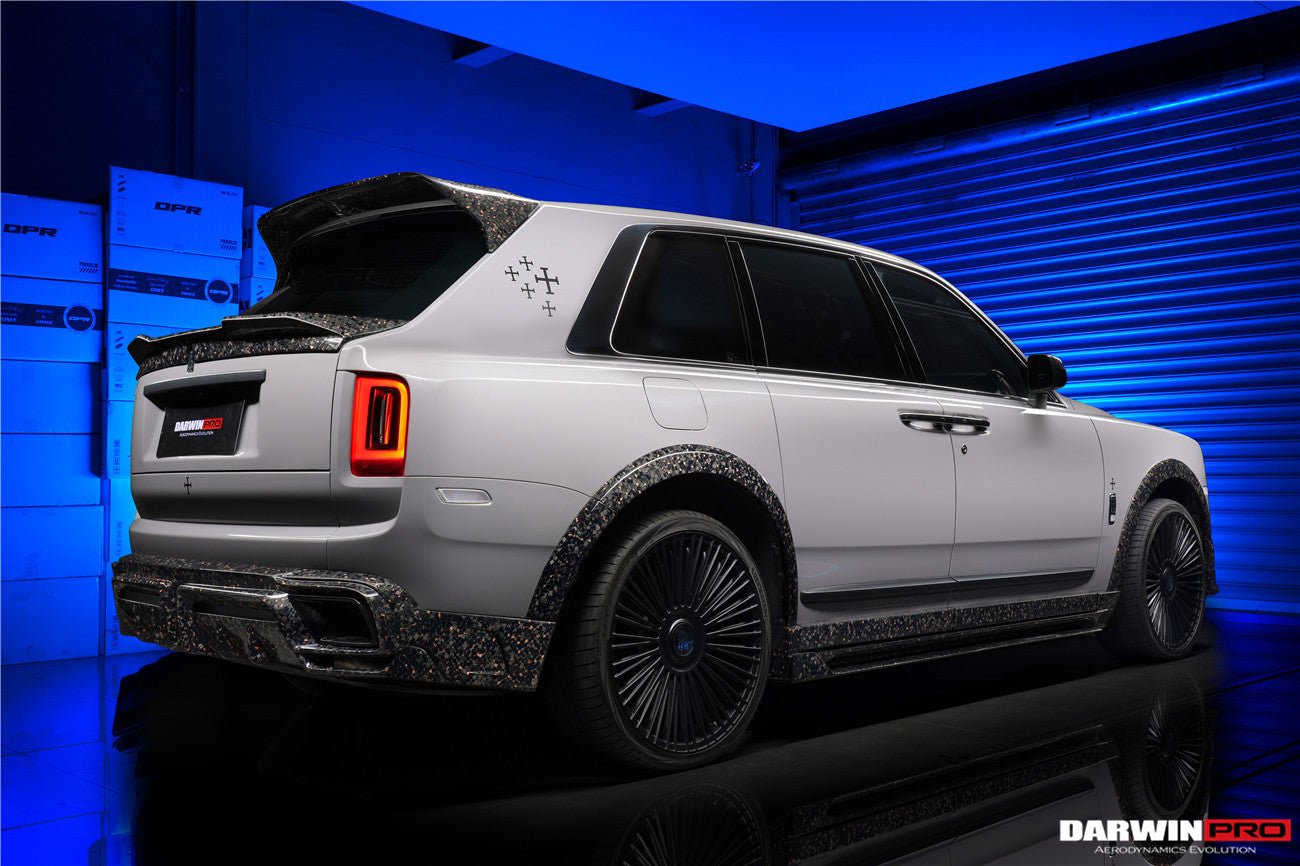 2018 - 2024 Rolls-Royce Cullinan BKSS Style Carbon Fiber Roof Spoiler