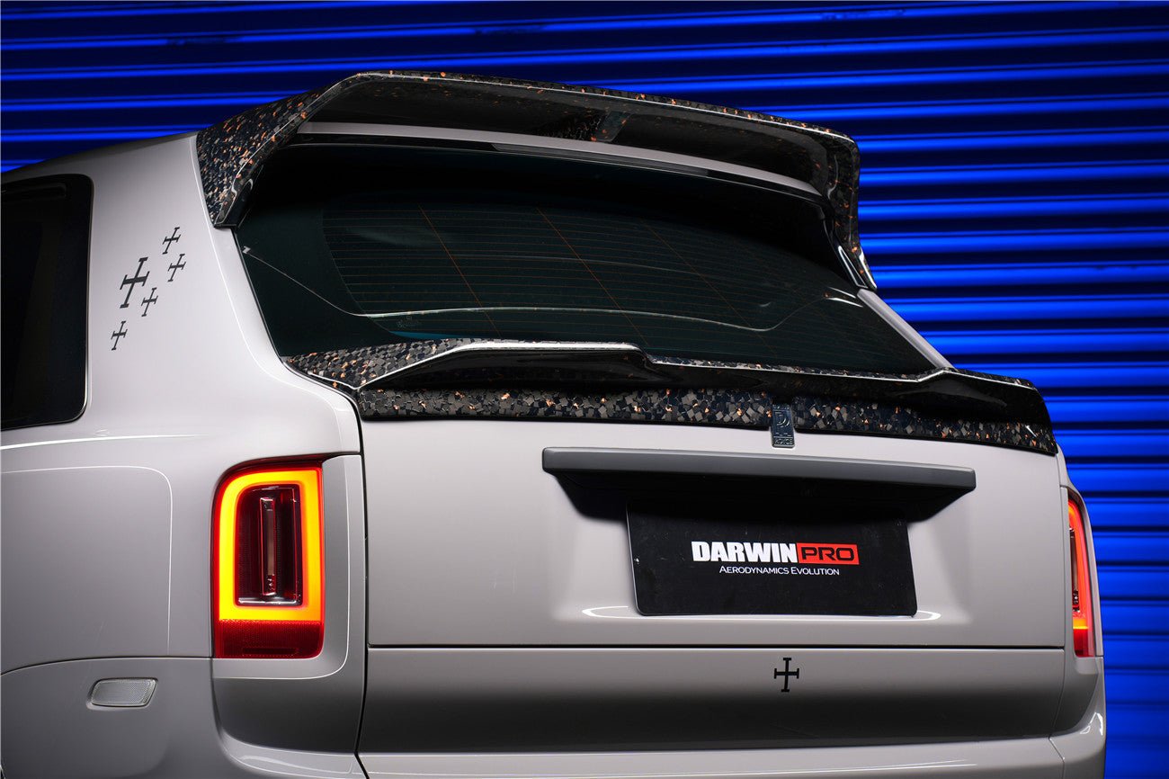 DarwinPRO 2018-2024 Rolls-Royce Cullinan BKSS Style Carbon Fiber Trunk Spoiler - DarwinPRO Aerodynamics