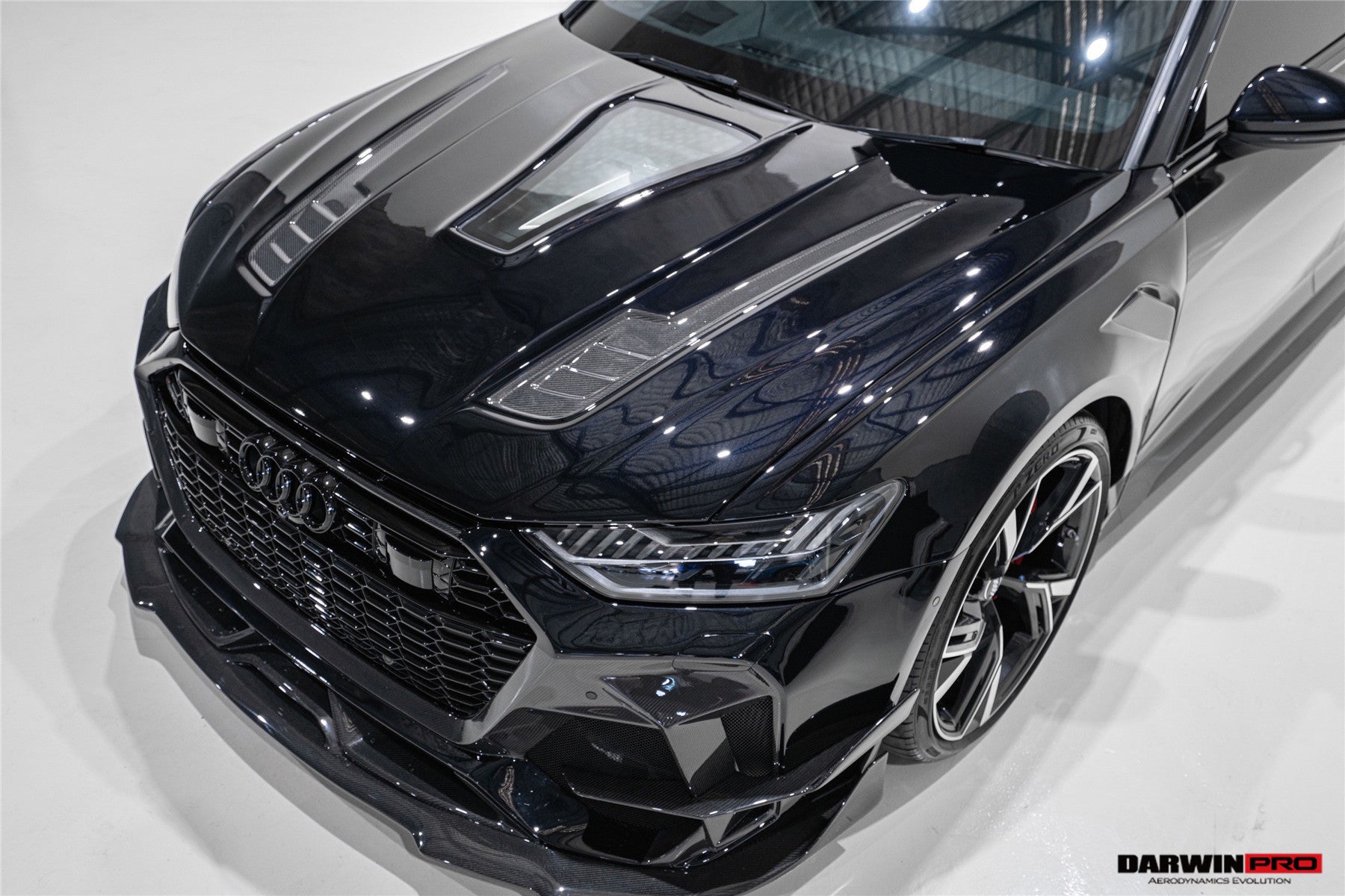 2019 - 2023 Audi RS6 Avant C8 IMP Performance Partial Carbon Fiber Hood