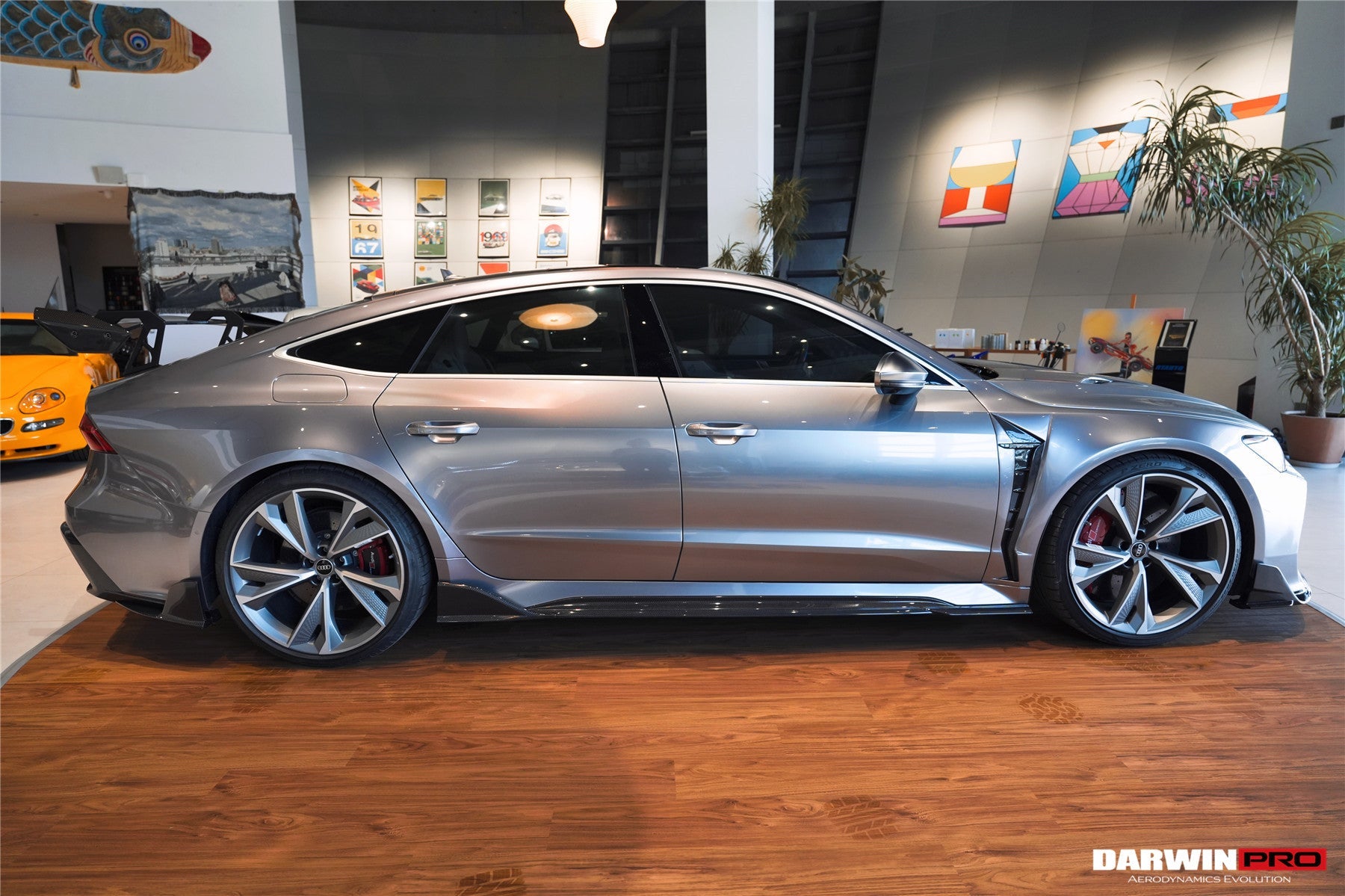 2019 - 2025 Audi RS6 Avant C8 & RS7 C8 Quattro IMP Performance Side Skirts Under Board