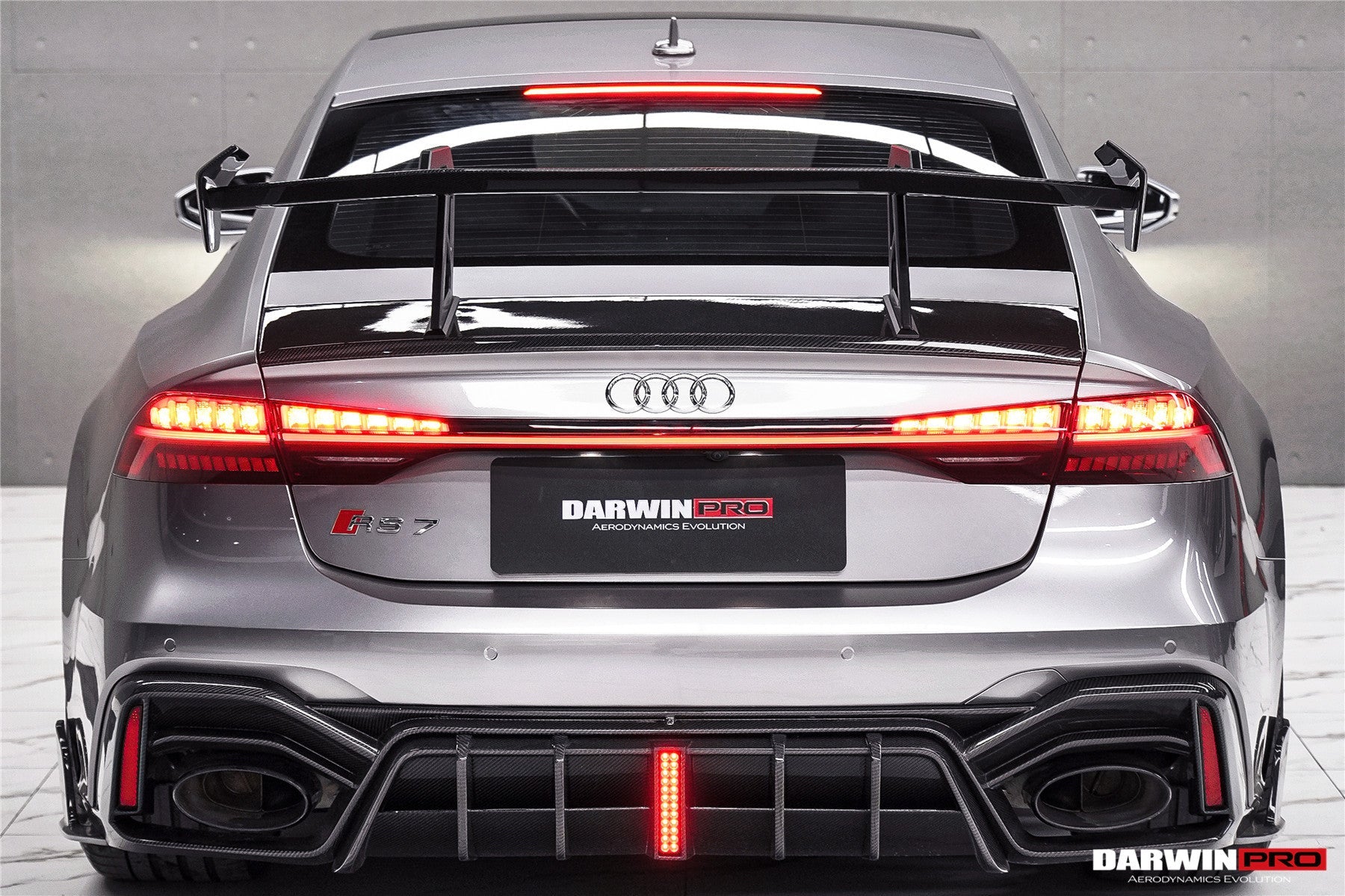 2019 - 2025 Audi RS7 A7 S7 C8 Quattro IMP Performance  Carbon fiber Trunk Spoiler Wing