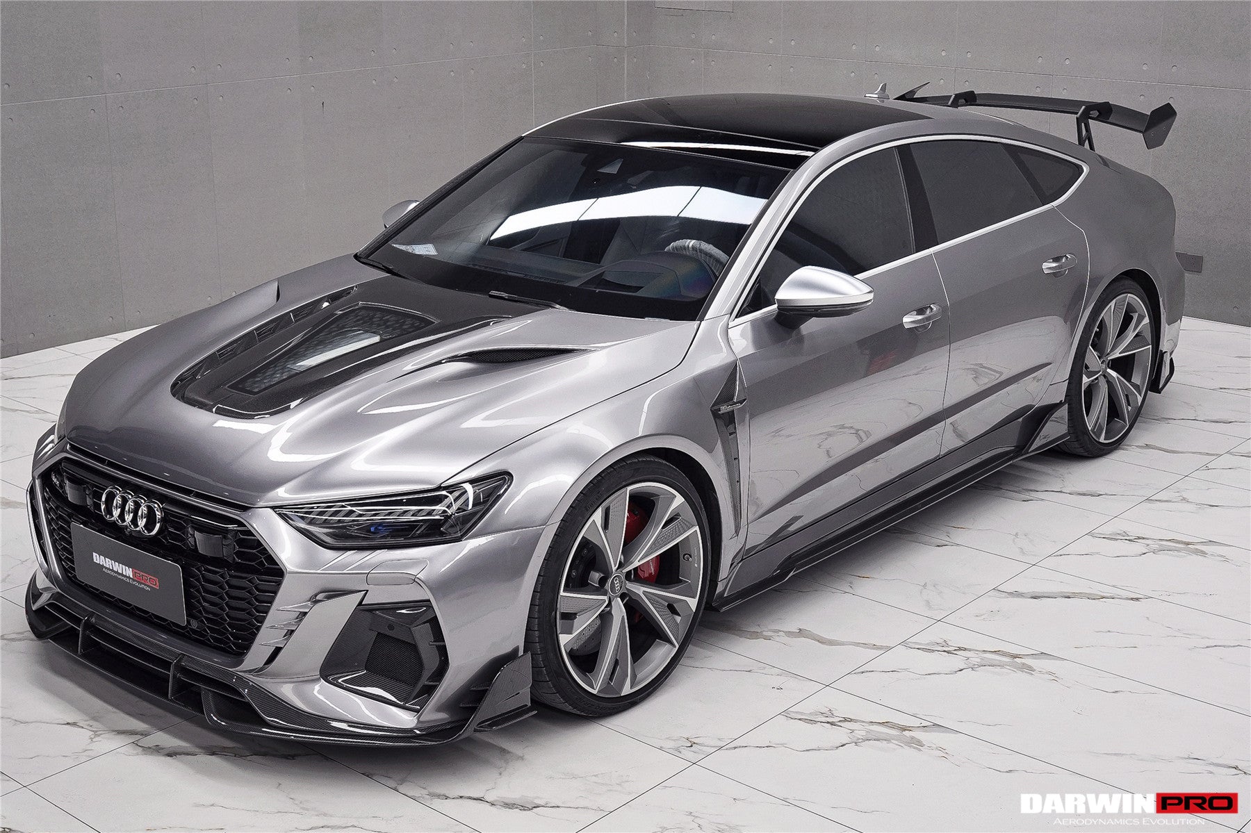 2019 - 2025 Audi RS6 Avant C8 & RS7 C8 Quattro IMP Performance Side Skirts Under Board