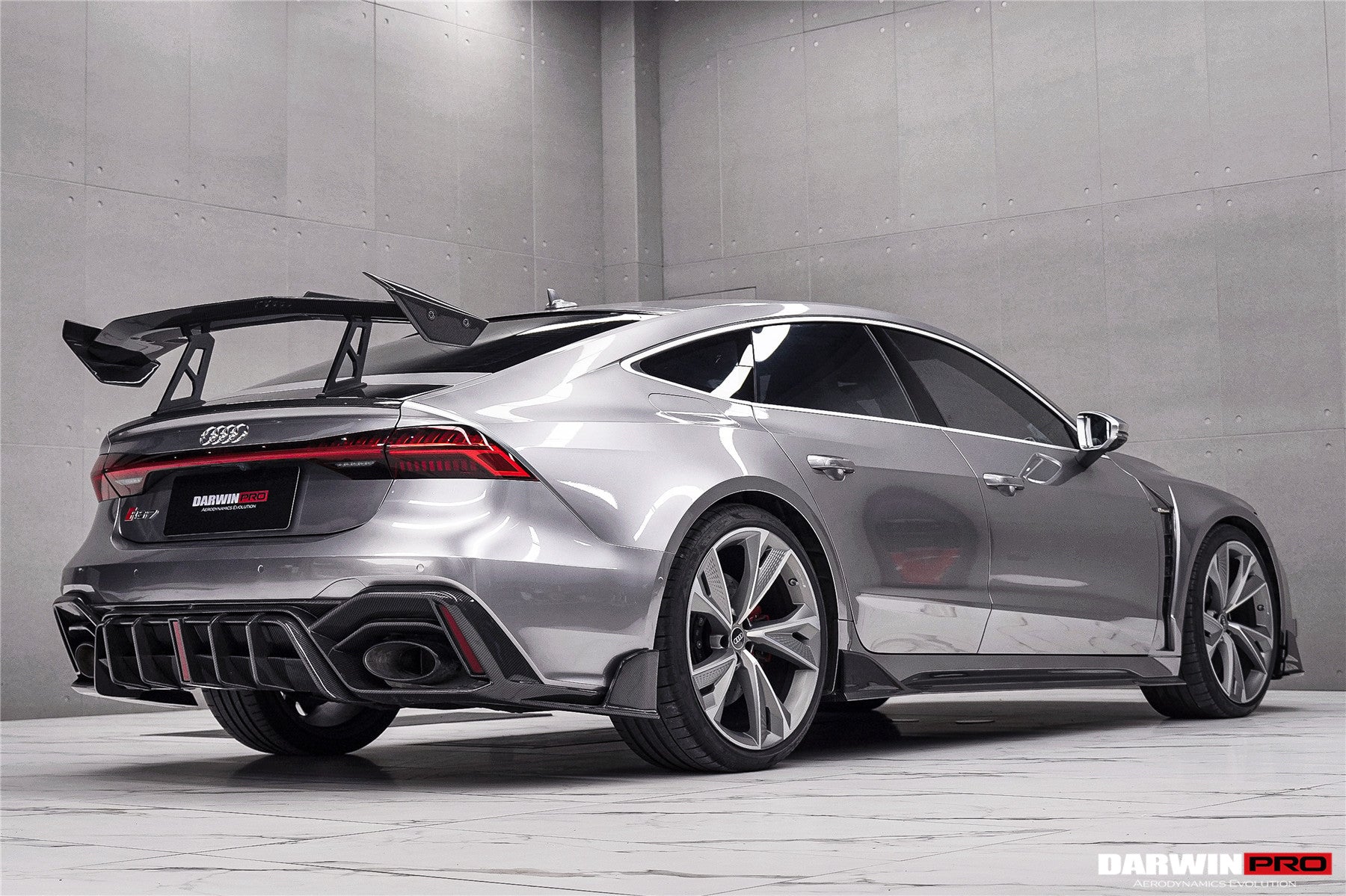2019 - 2025 Audi RS6 Avant C8 & RS7 C8 Quattro IMP Performance Side Skirts Under Board