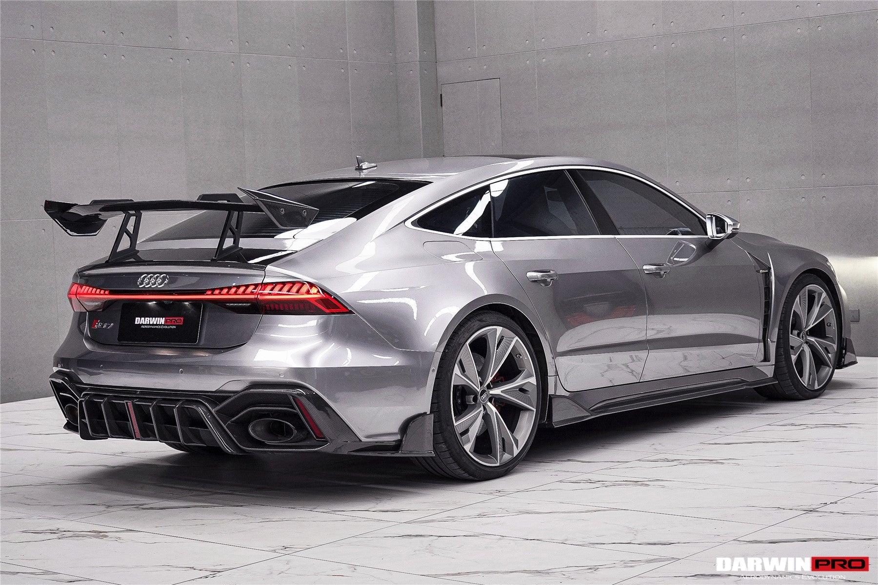 2019 - 2025 Audi RS6 Avant C8 & RS7 C8 Quattro IMP Performance Side Skirts Under Board