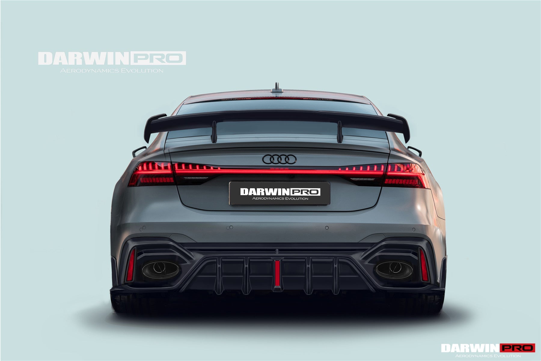 2019 - 2025 Audi RS7 A7 S7 C8 Quattro IMP Performance  Carbon fiber Trunk Spoiler Wing