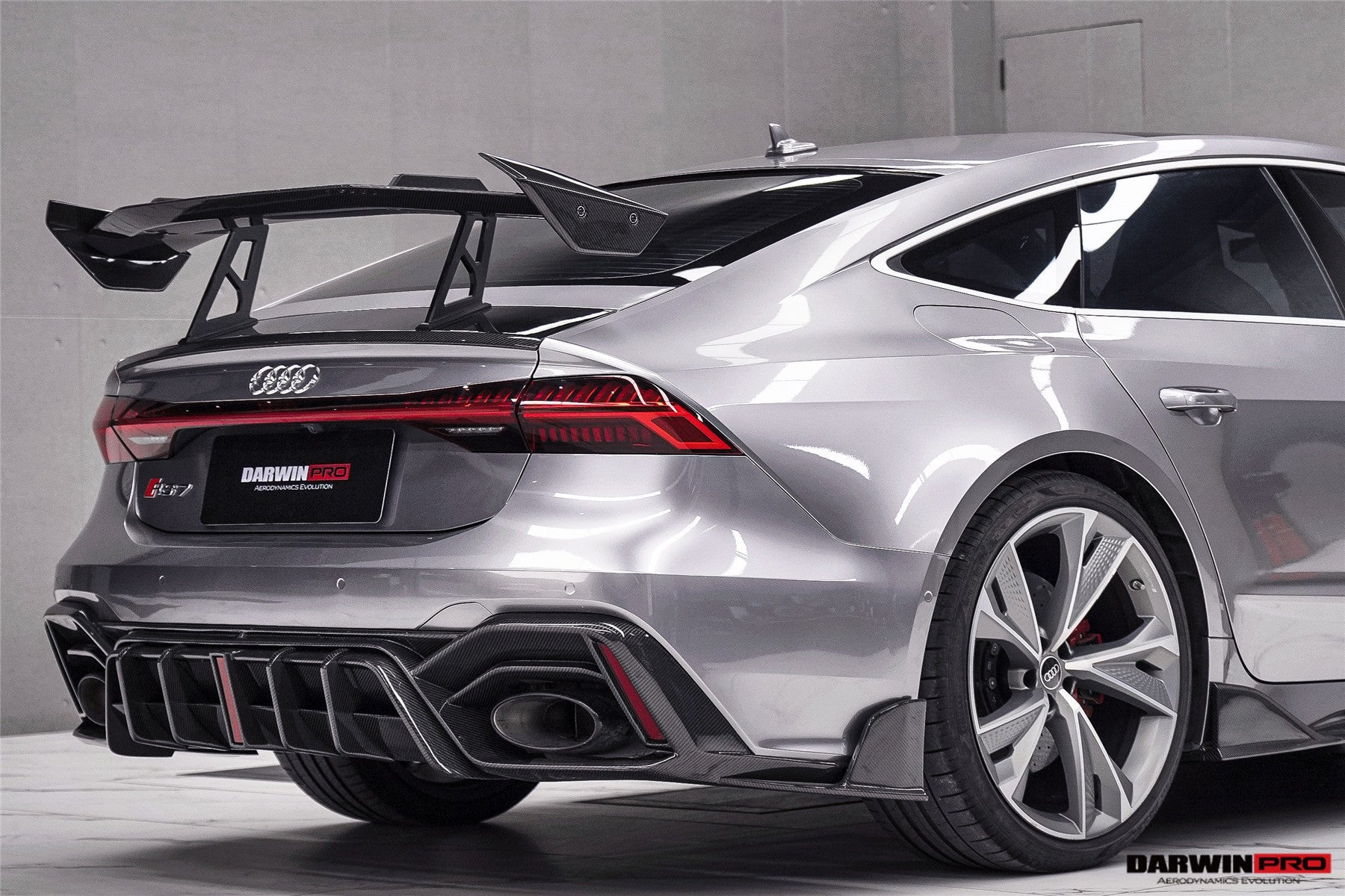 2019 - 2025 Audi RS7 A7 S7 C8 Quattro IMP Performance  Carbon fiber Trunk Spoiler Wing