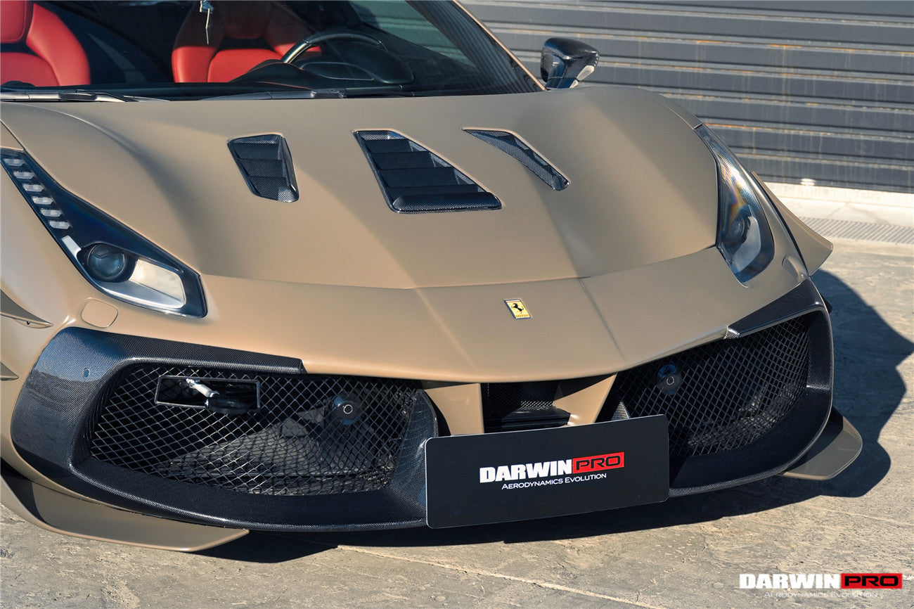 2015 - 2020 Ferrari 488 GTB & Spyder Challenge Evo Modena Style Hood