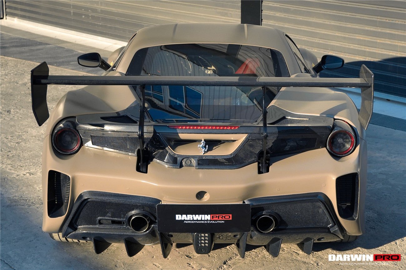 2015 - 2020 Ferrari 488 GTB & Spyder Challenge Evo Modena Style Wing