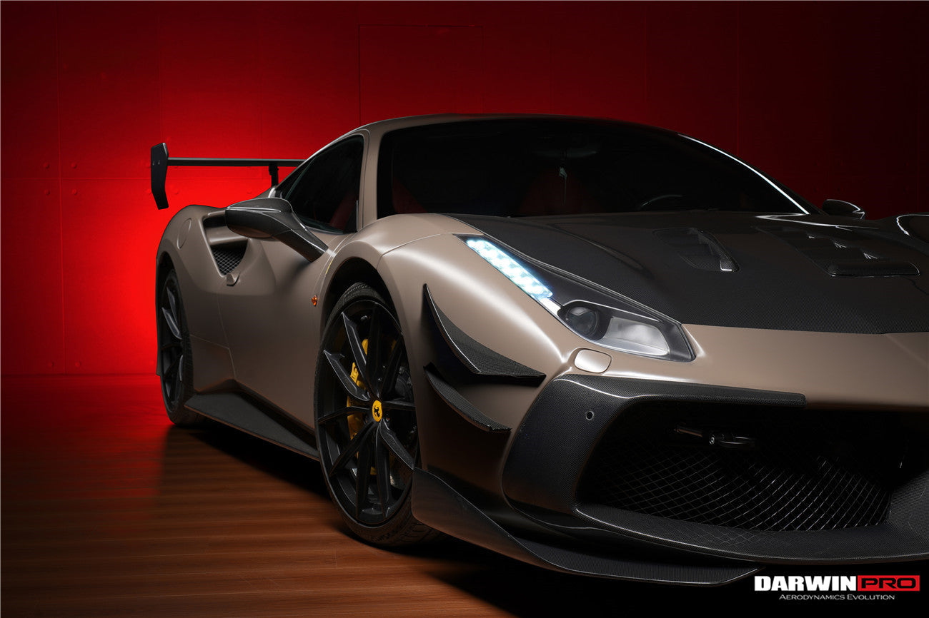 2015 - 2020 Ferrari 488 GTB & Spyder Challenge Evo Modena Style Hood