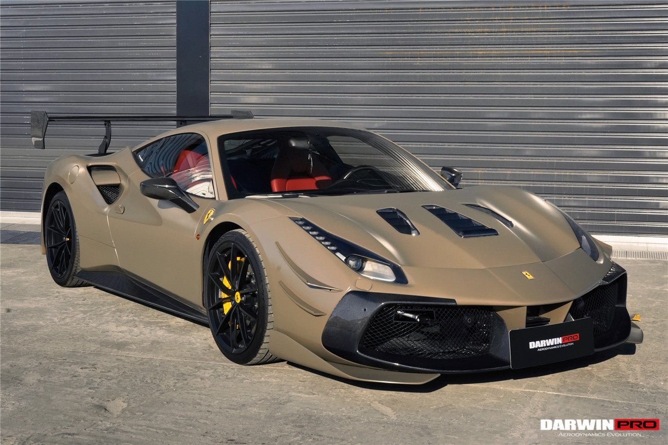 2015 - 2020 Ferrari 488 GTB & Spyder Challenge Evo Modena Style Hood