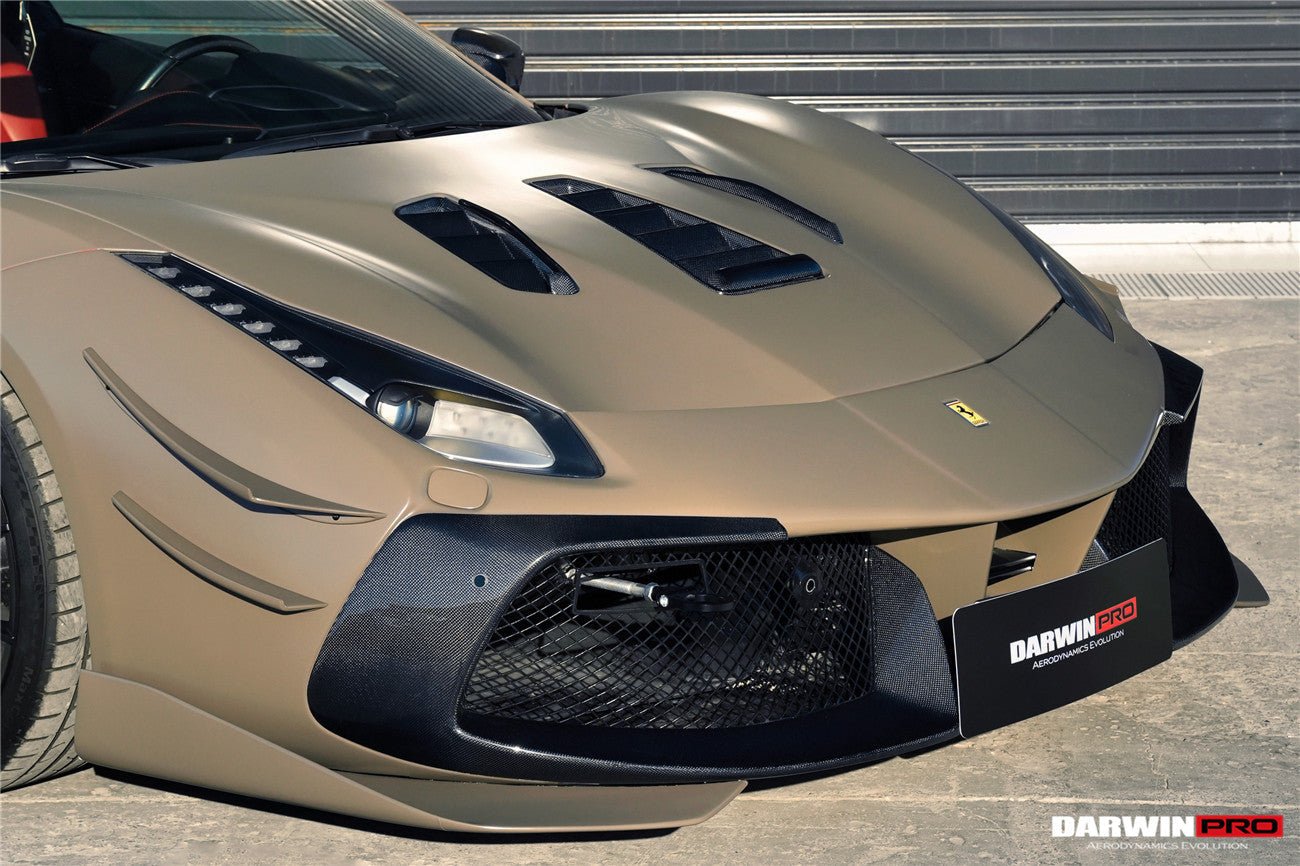 2015 - 2020 Ferrari 488 GTB & Spyder Challenge Evo Modena Style Hood