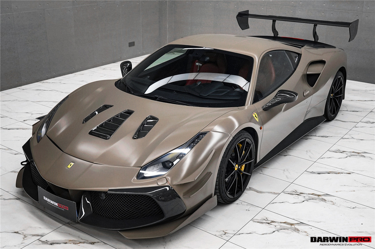 2015 - 2020 Ferrari 488 GTB & Spyder Challenge Evo Modena Style Hood