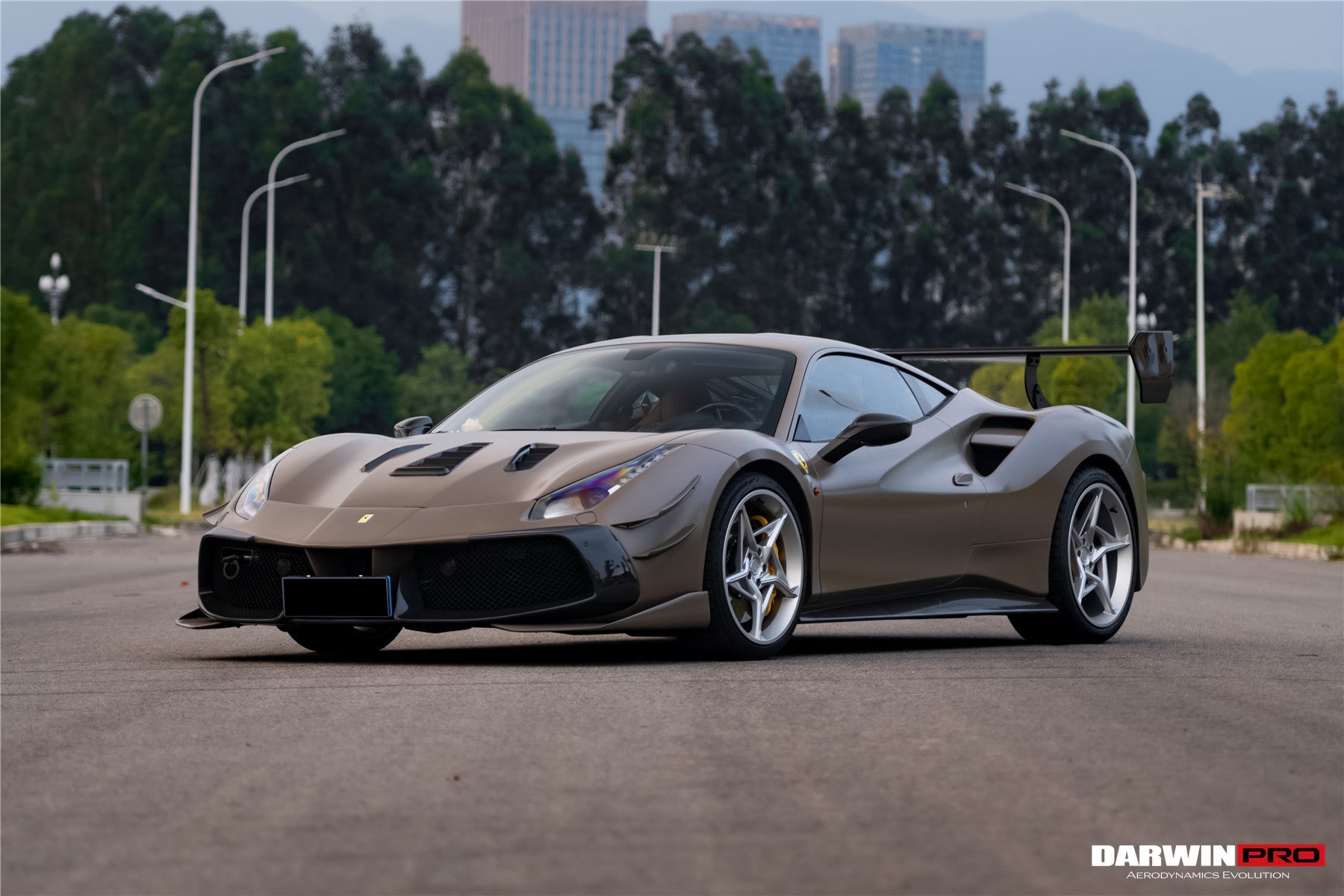 2015 - 2020 Ferrari 488 GTB & Spyder Challenge Evo Modena Style Hood
