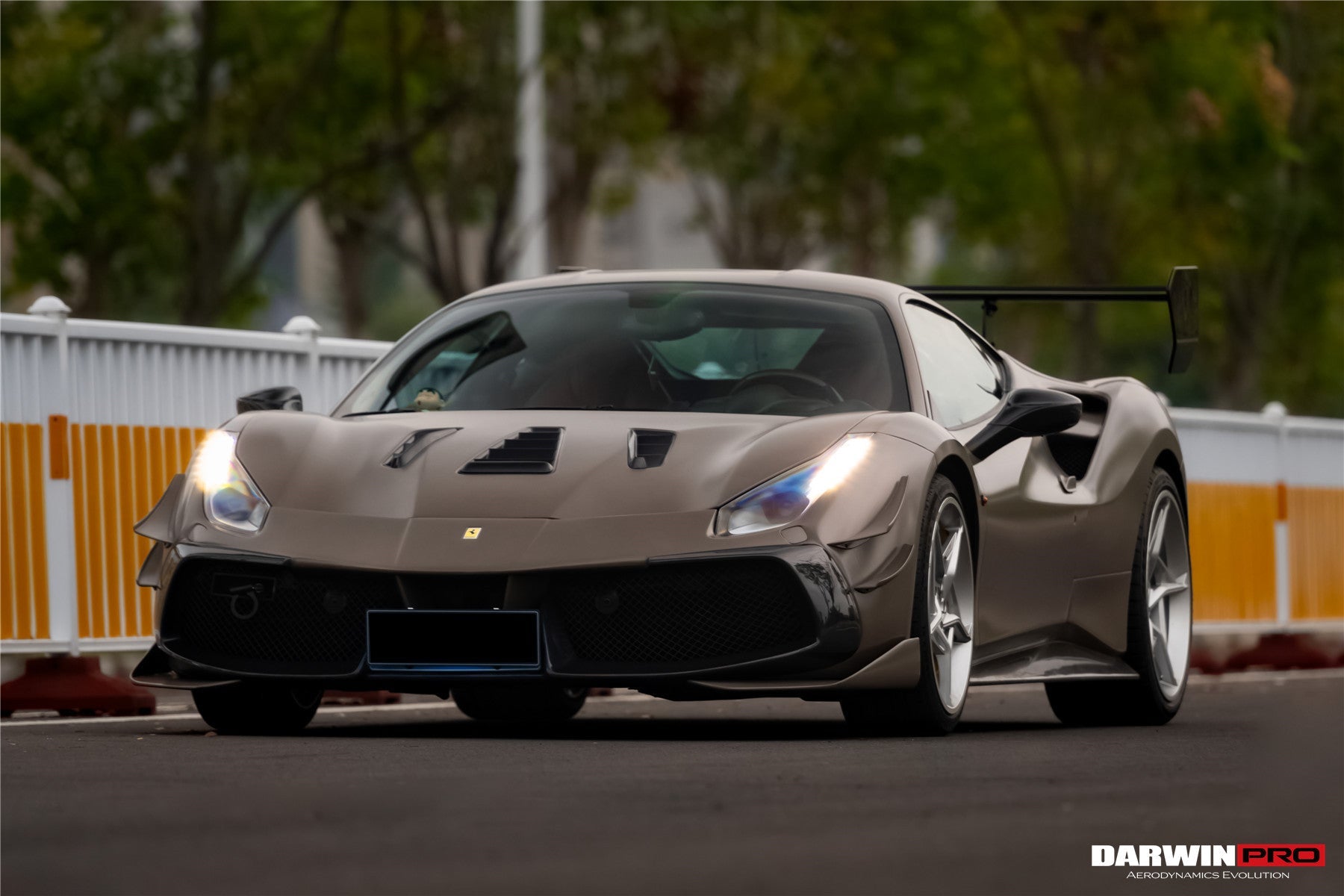 2015 - 2020 Ferrari 488 GTB & Spyder Challenge Evo Modena Style Hood