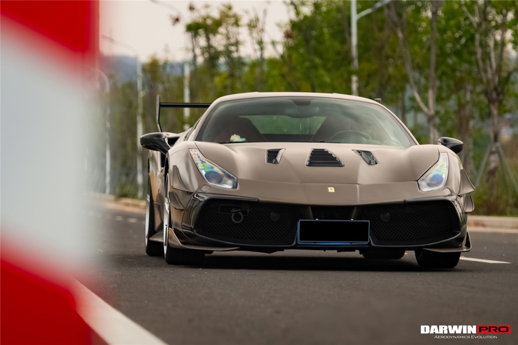2015 - 2020 Ferrari 488 GTB & Spyder Challenge Evo Modena Style Hood
