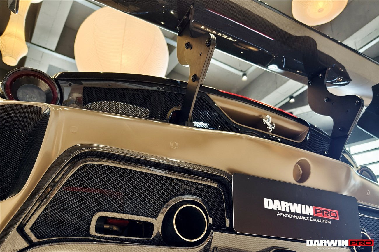 2015 - 2020 Ferrari 488 GTB & Spyder Challenge Evo Modena Style Wing